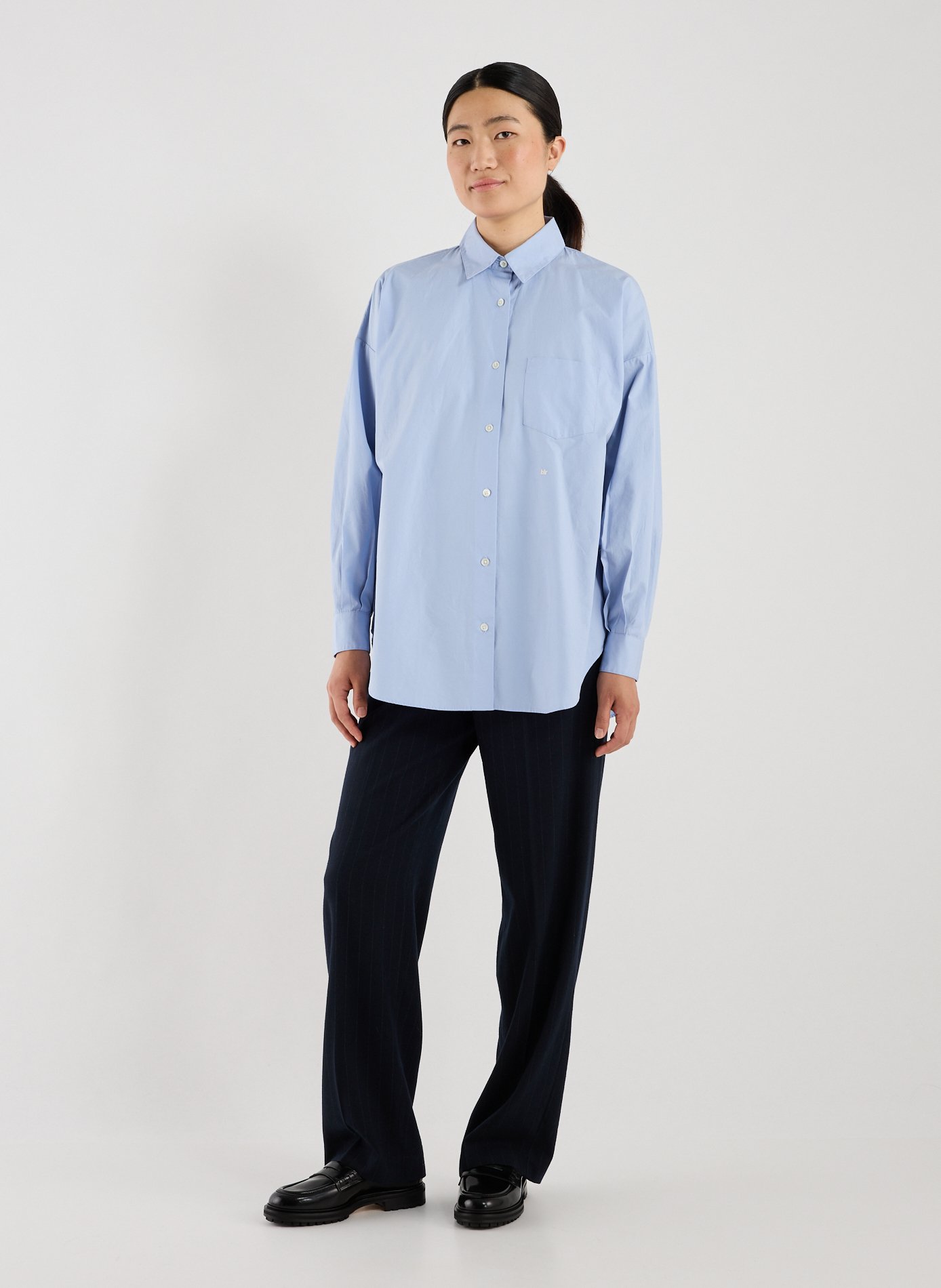 Pantalon droit rayé BELLEROSE Multicolore