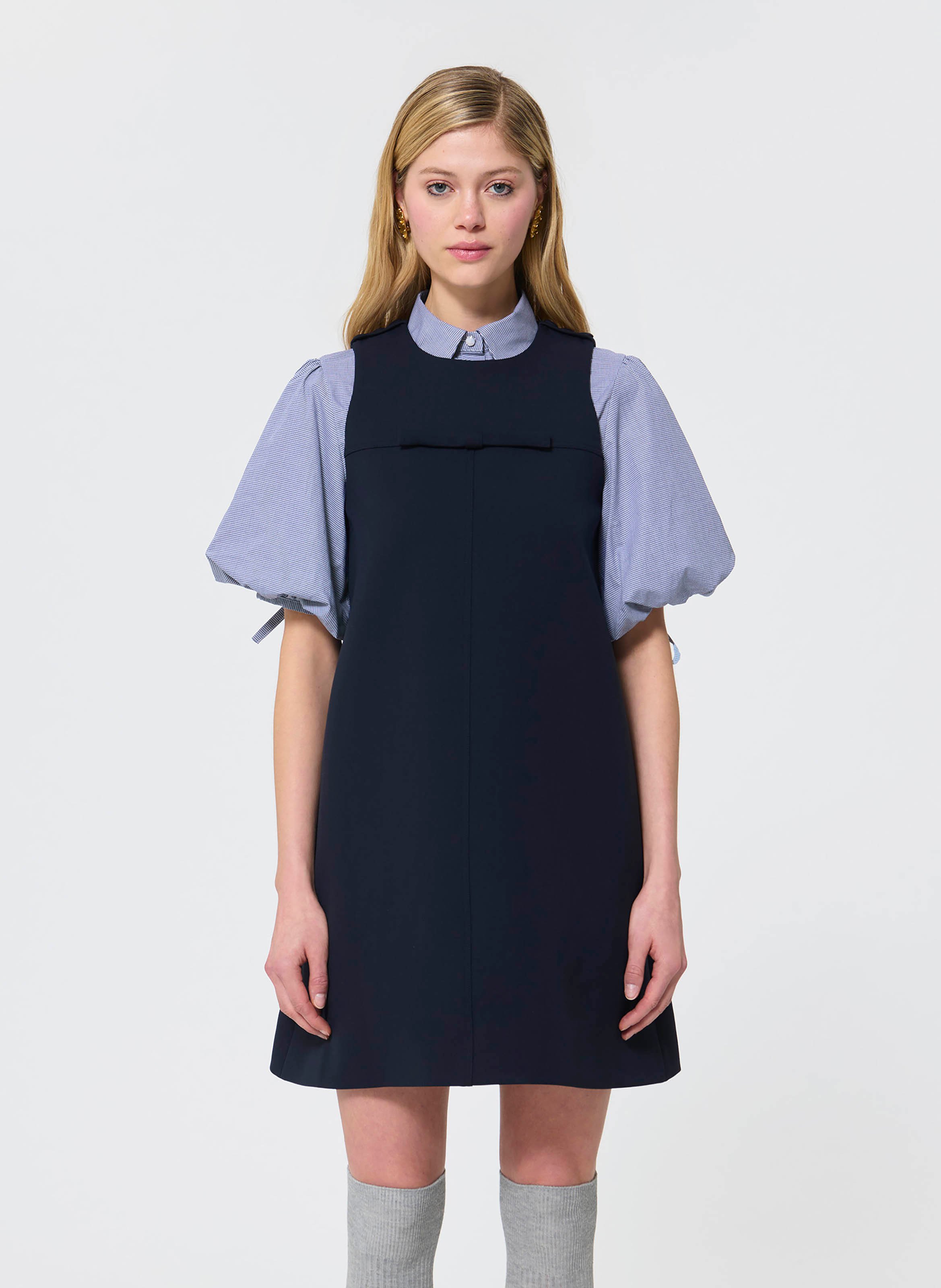 Robe roch TARA JARMON Bleu