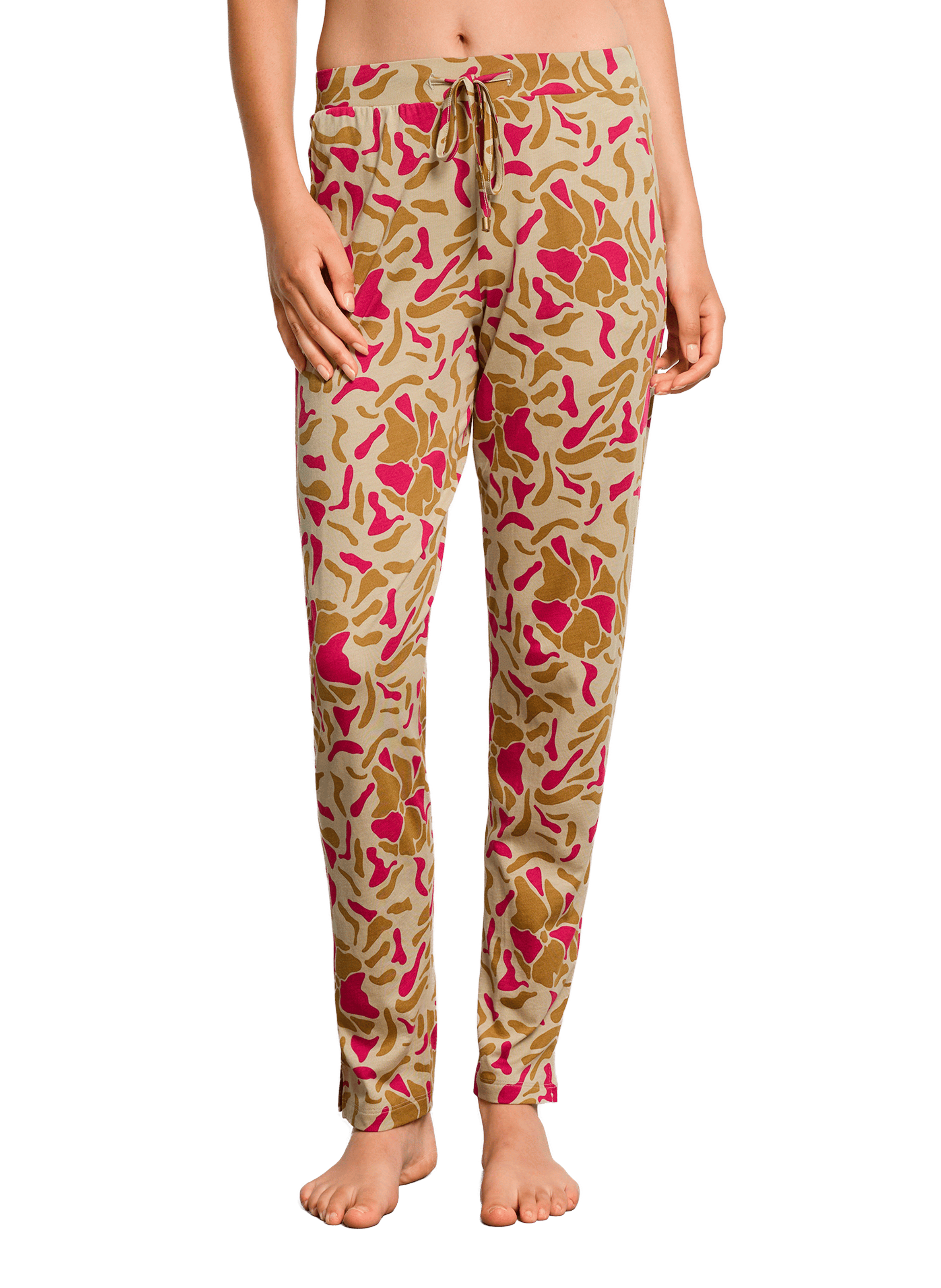 Printed pajama pants in blended cotton HANRO Multicolour