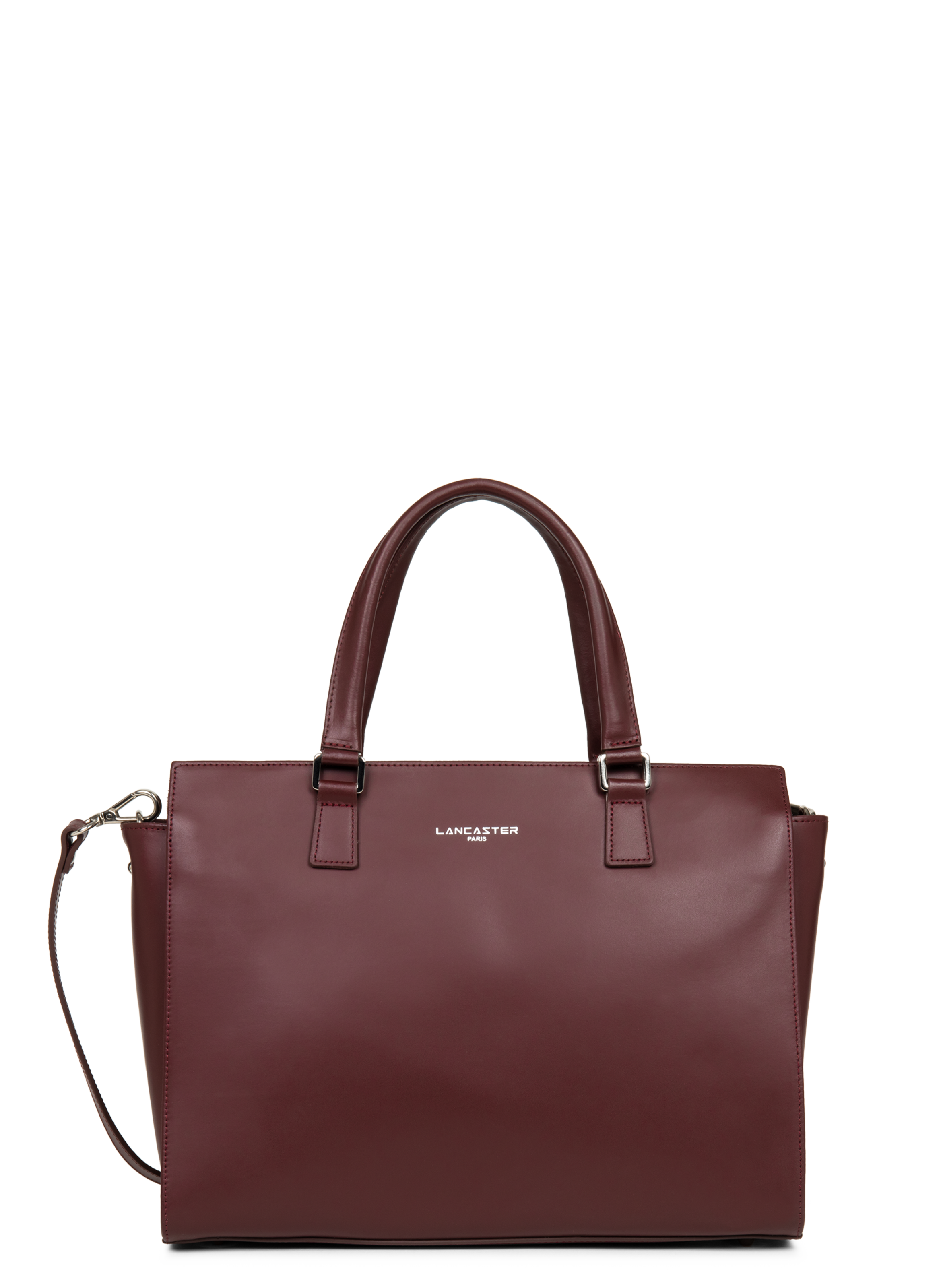 LANCASTER Large tote bag - Smooth Red