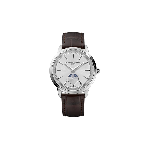Montre quartz Moneta Moonphase à bracelet en cuir Montre quartz Moneta Moonphase à bracelet en cuir