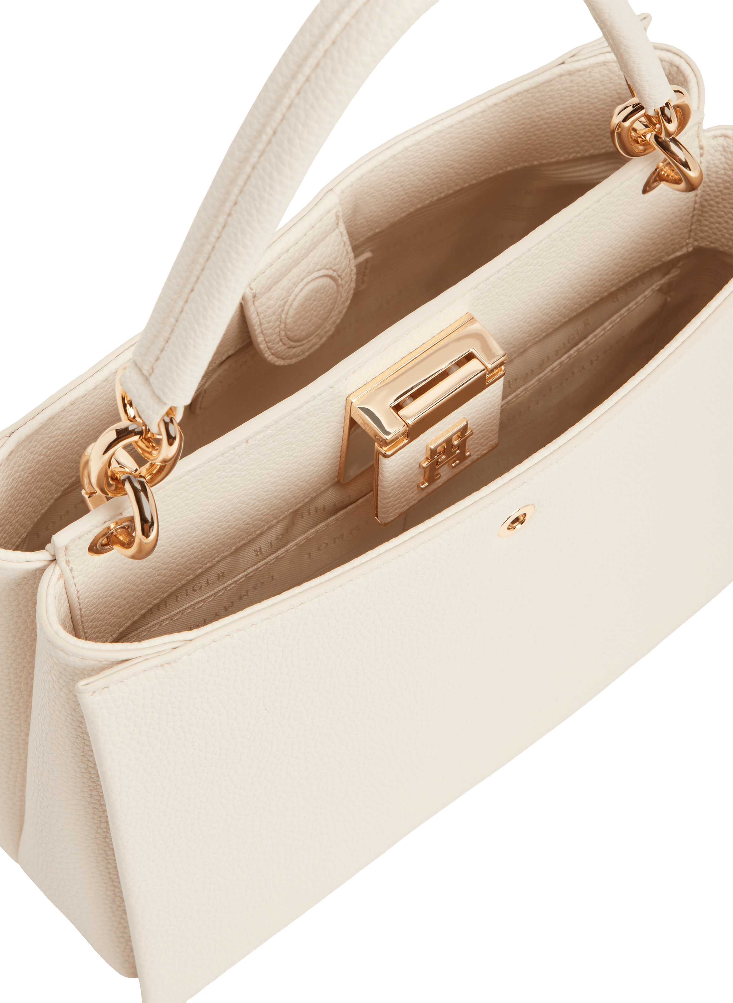 Sac à bandoulière amovible grainé TOMMY HILFIGER Beige