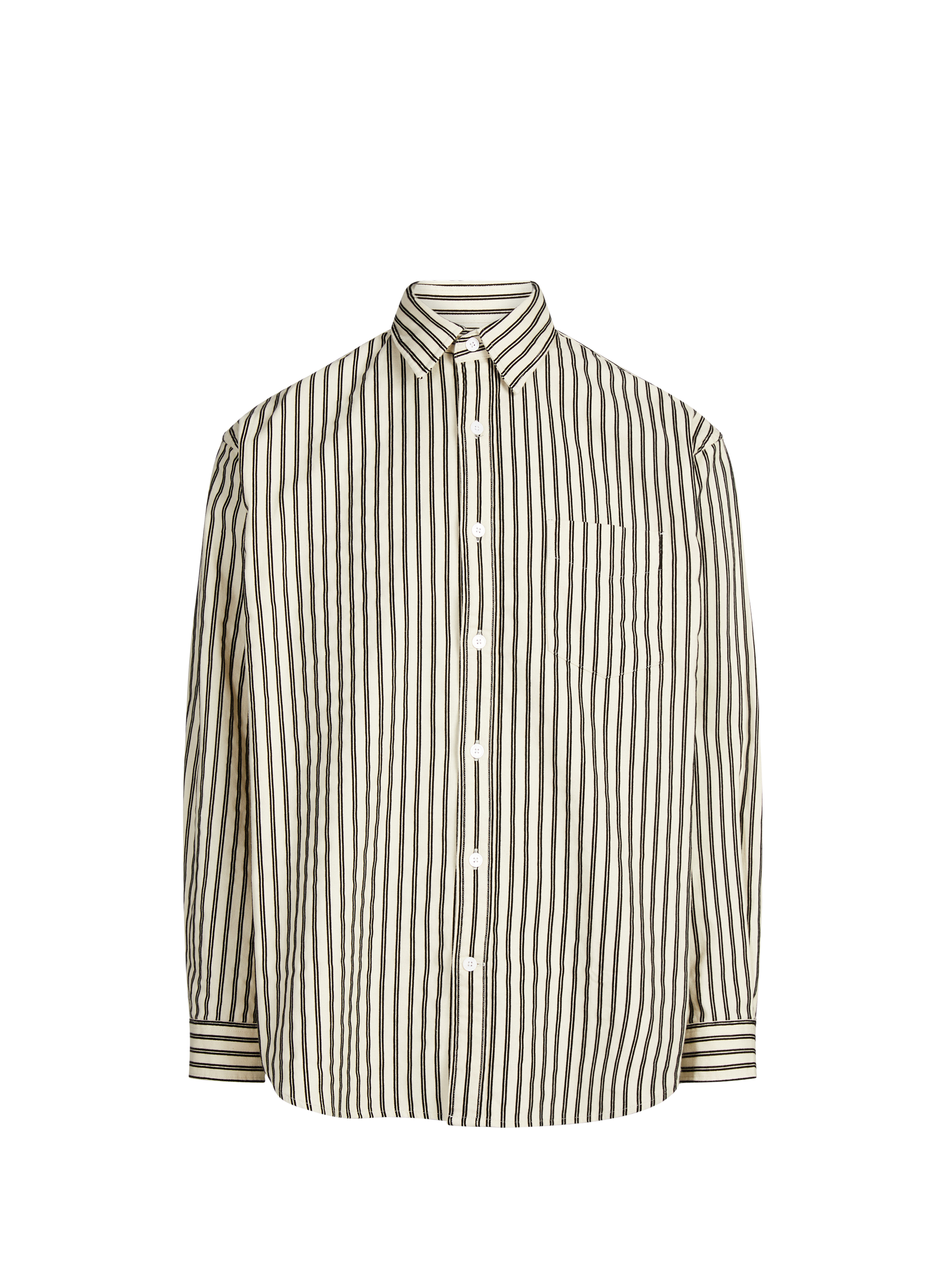 Striped shirt Skyler NN.07 Beige