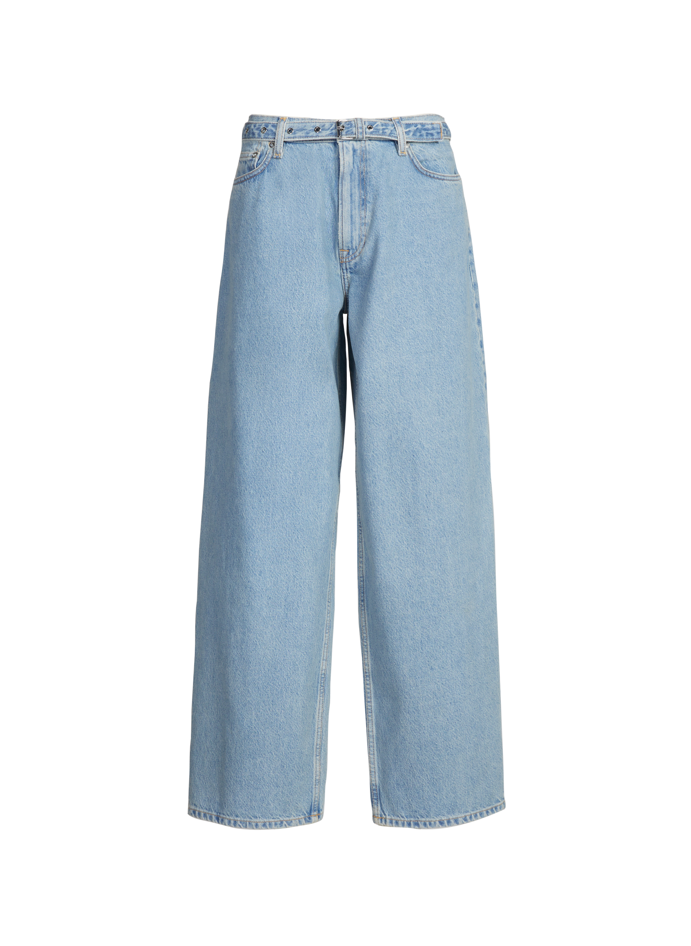 Jeans with cotton belt SAMSOE SAMSOE Blue