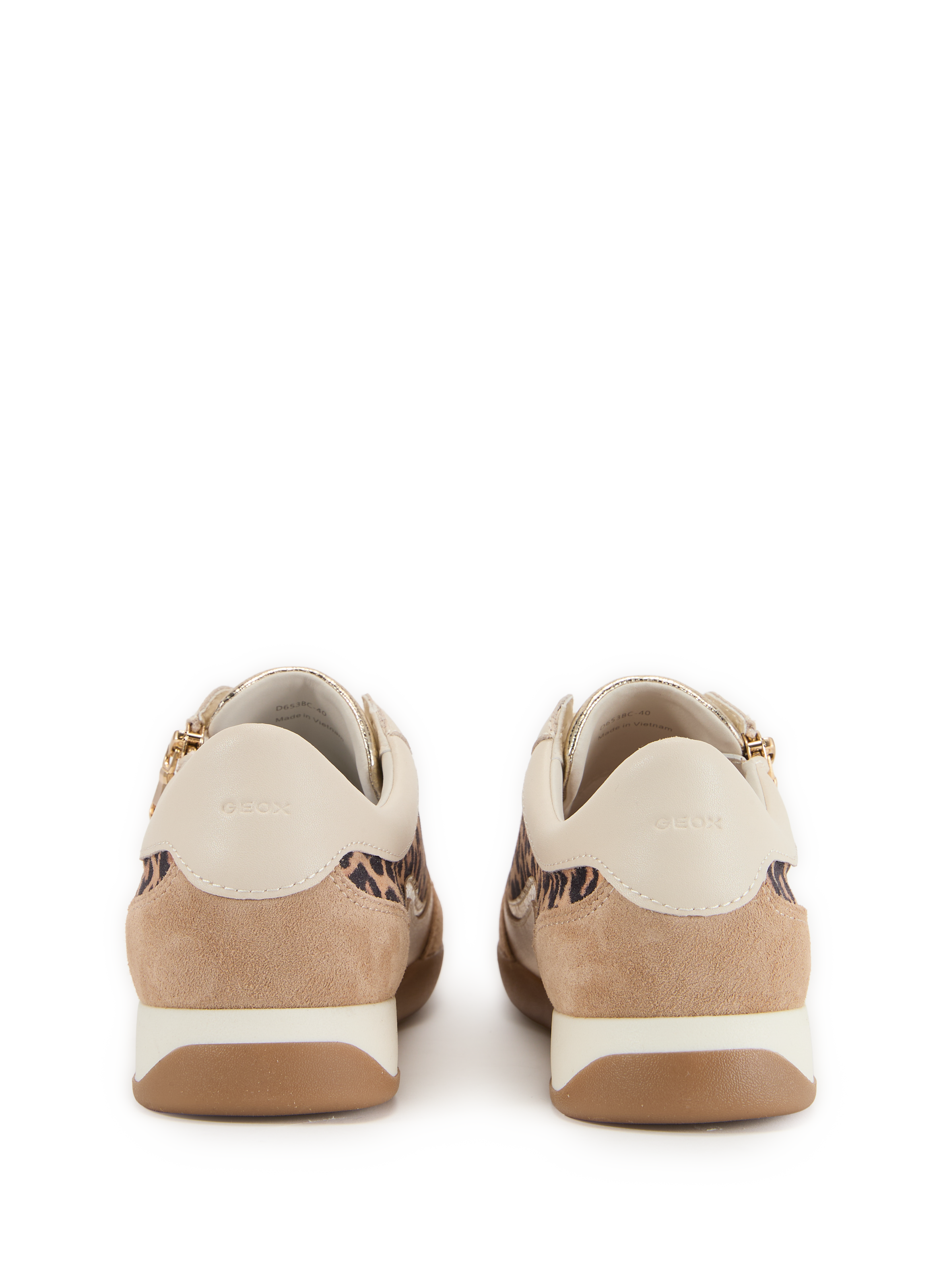 Basket basses Maryemy imprimées GEOX Beige