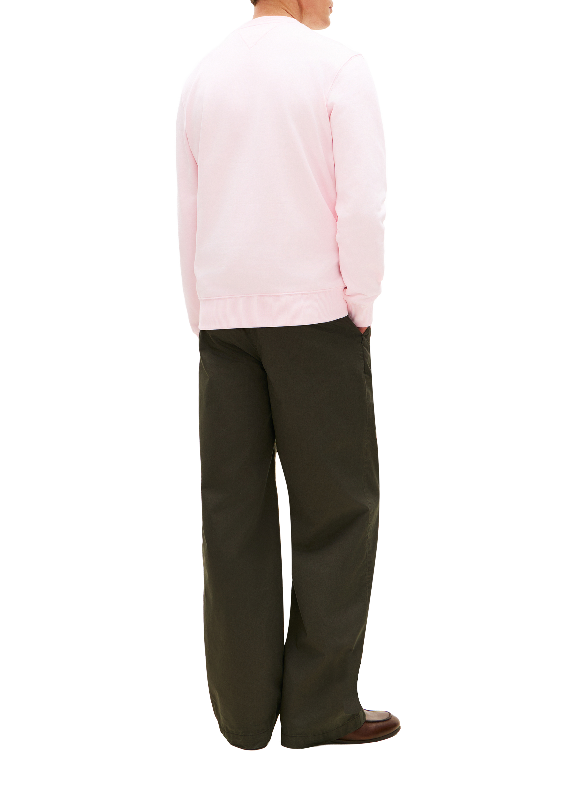 Sweatshirt en coton TOMMY HILFIGER Rose