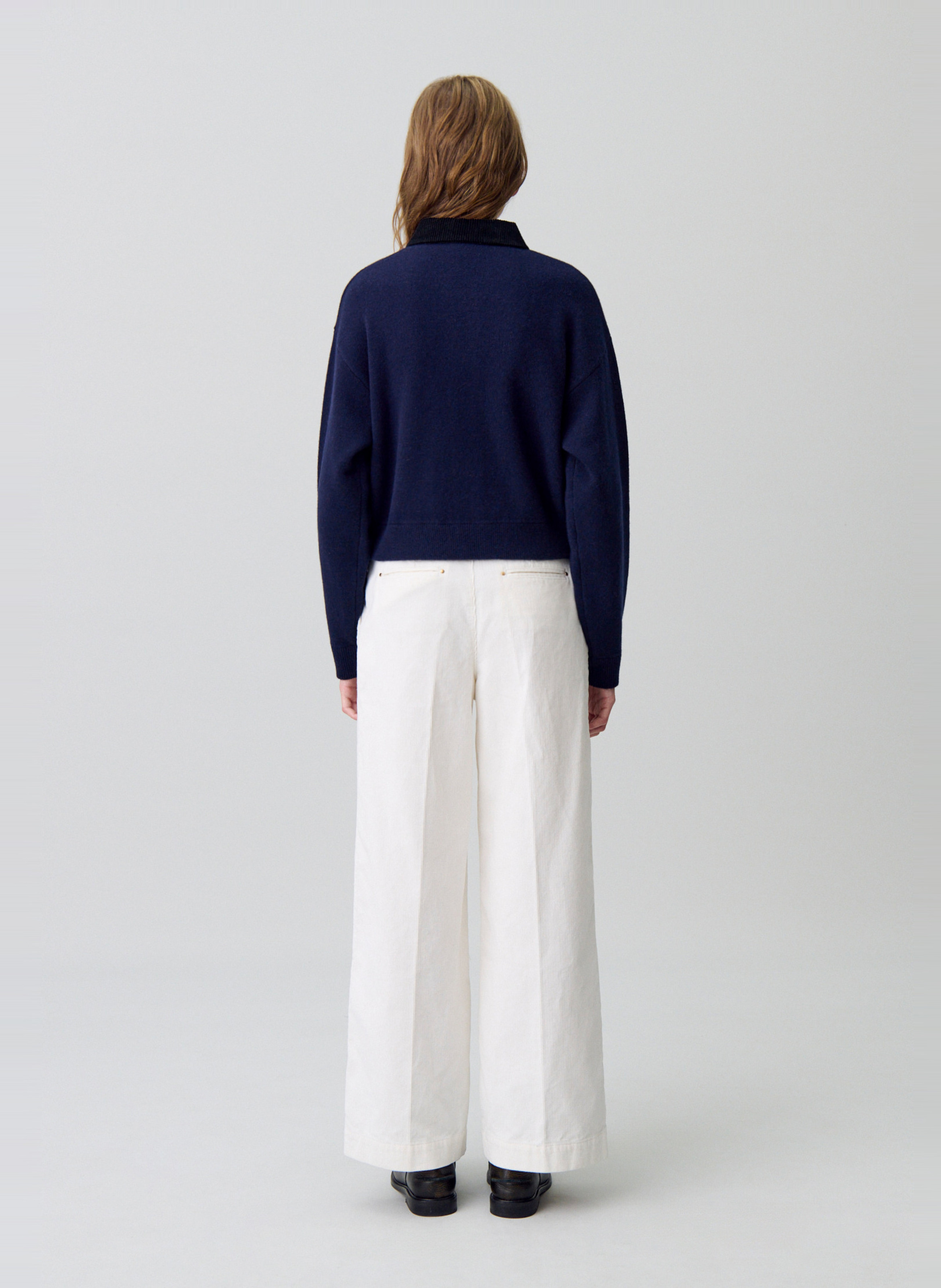 Cardigan court boutonné en laine mamamia CLAUDIE PIERLOT Multicolore