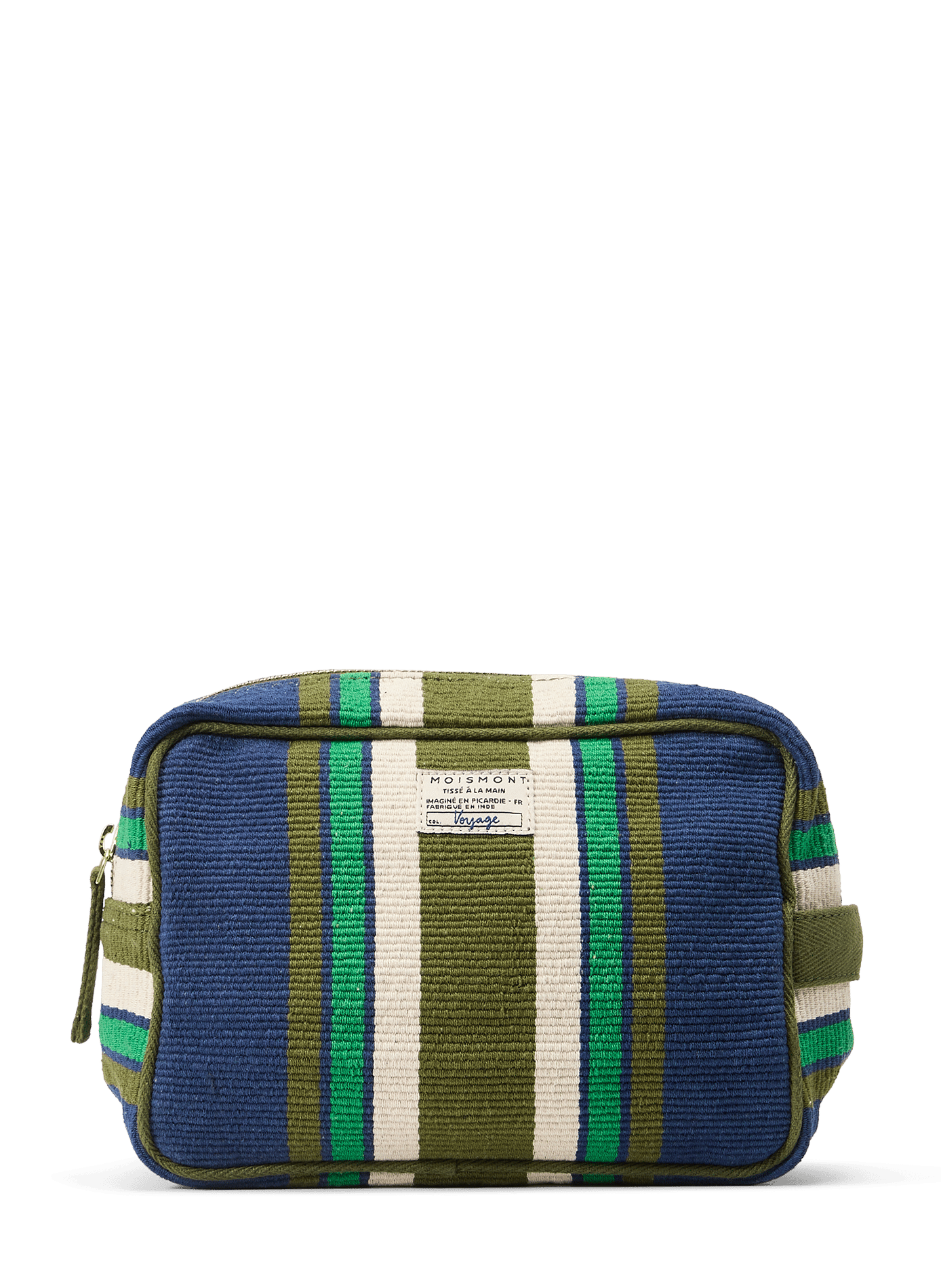 Trousse Bari Amazon en coton MOISMONT Bleu