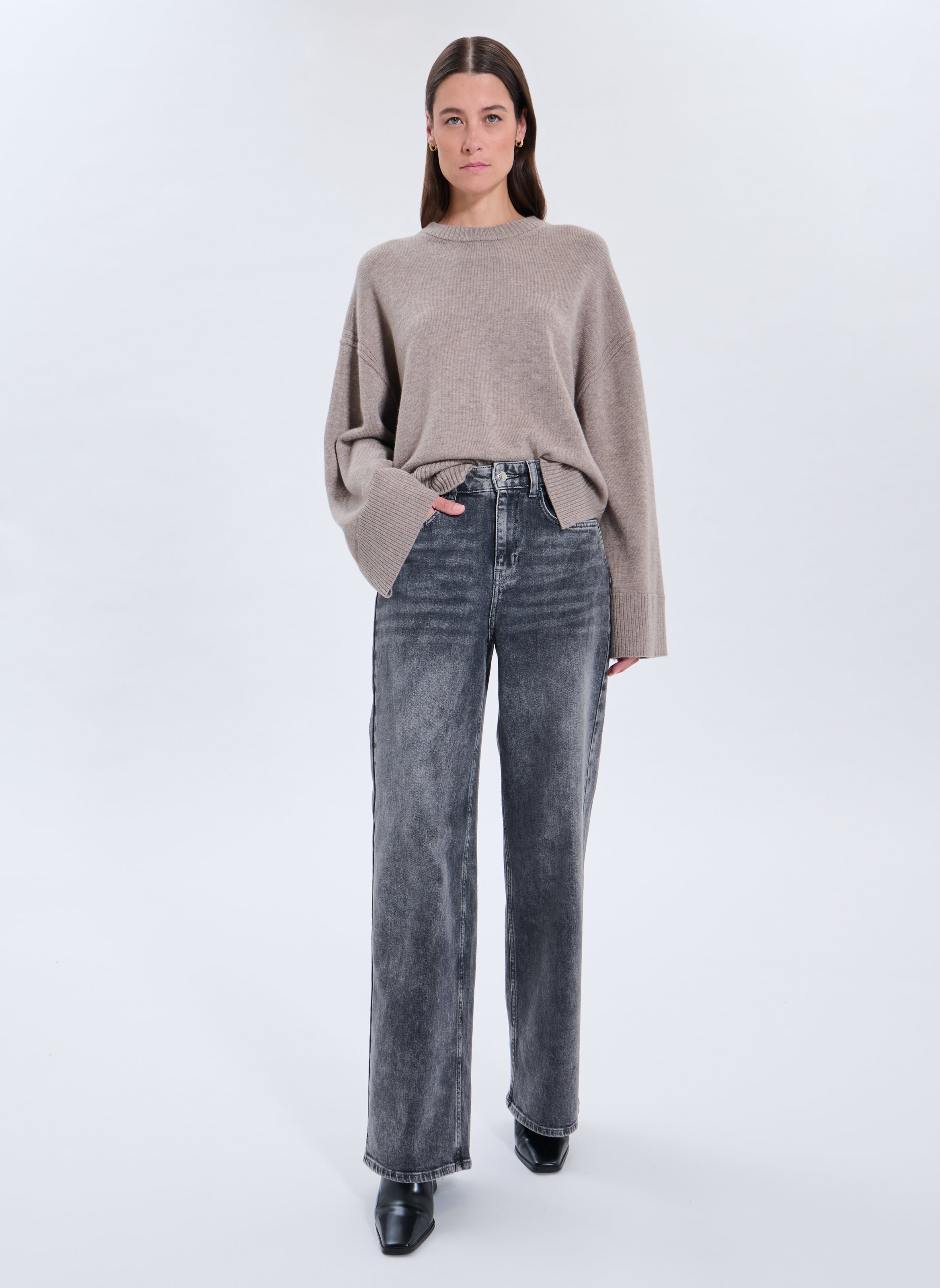 Pull  pazzo ZAPA Marron