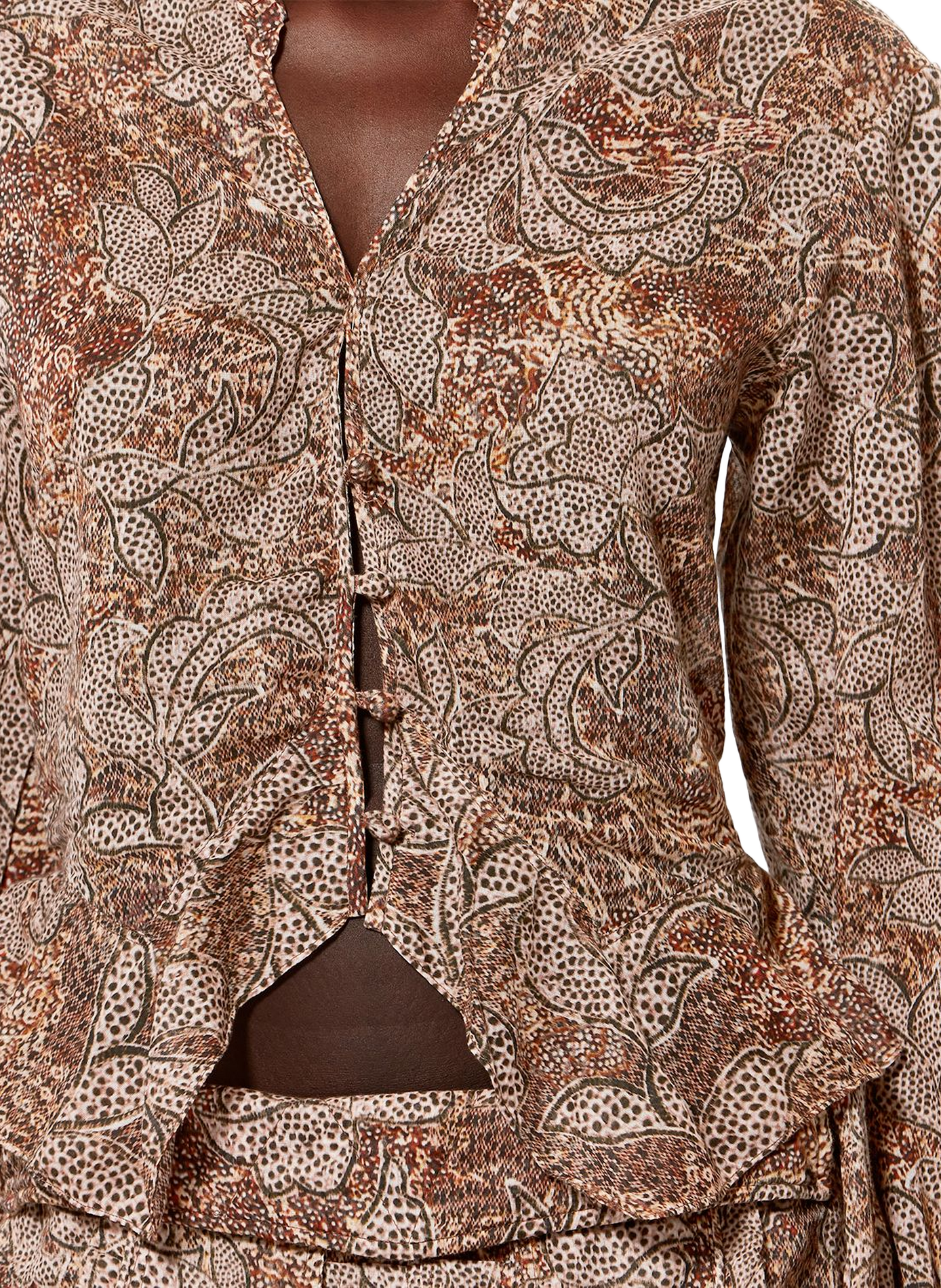 Ruffled cotton voile Celeny blouse ISABEL MARANT White