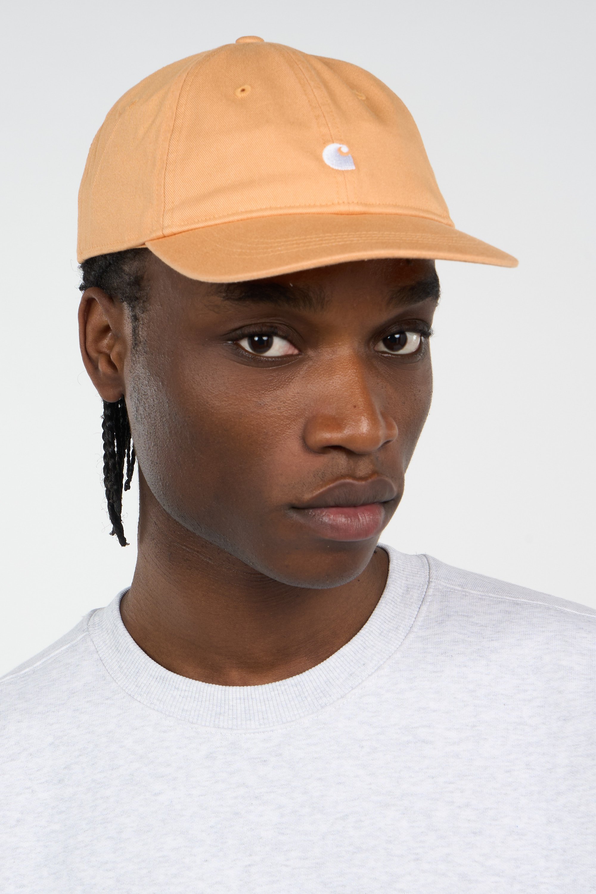 Casquette madison logo cap CARHARTT WIP Orange