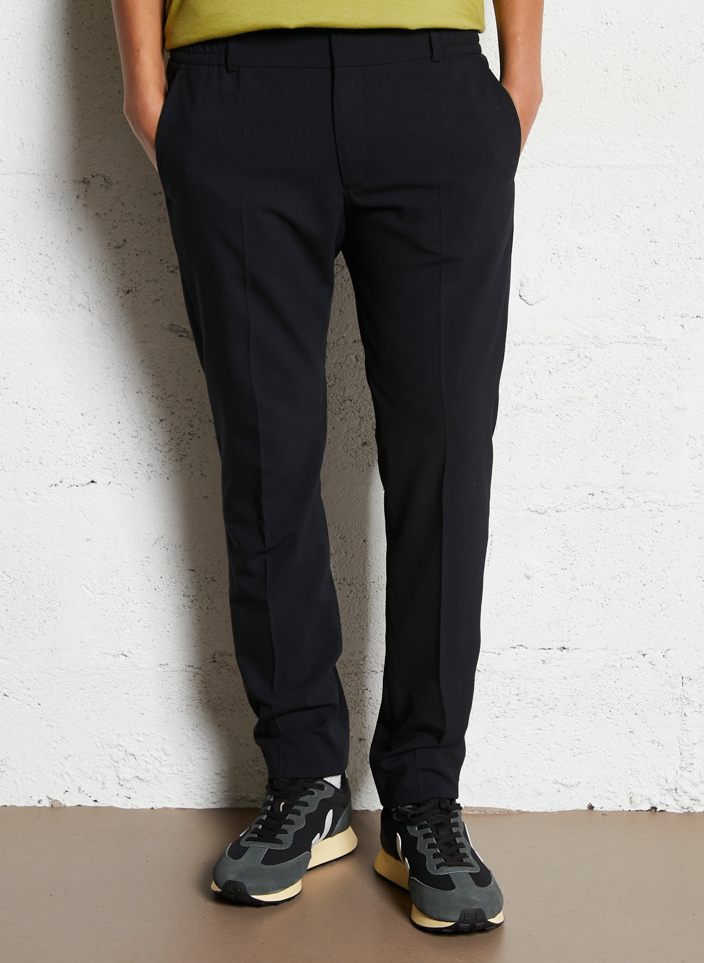 Pantalon droit IKKS Bleu