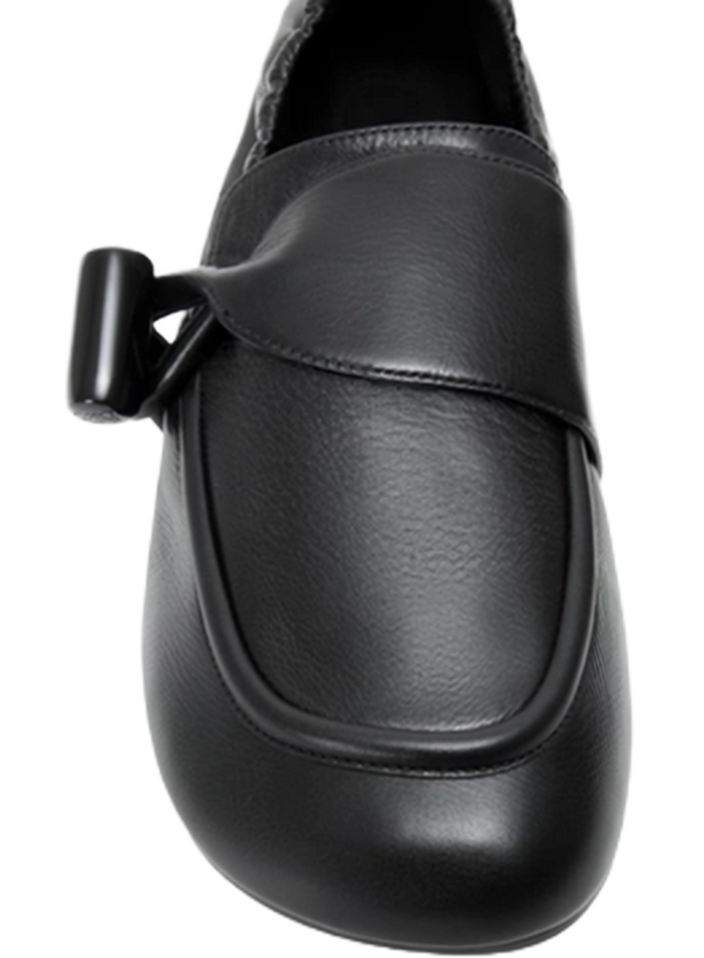 Toggle calf leather shiny smooth moccasins LOEWE Black