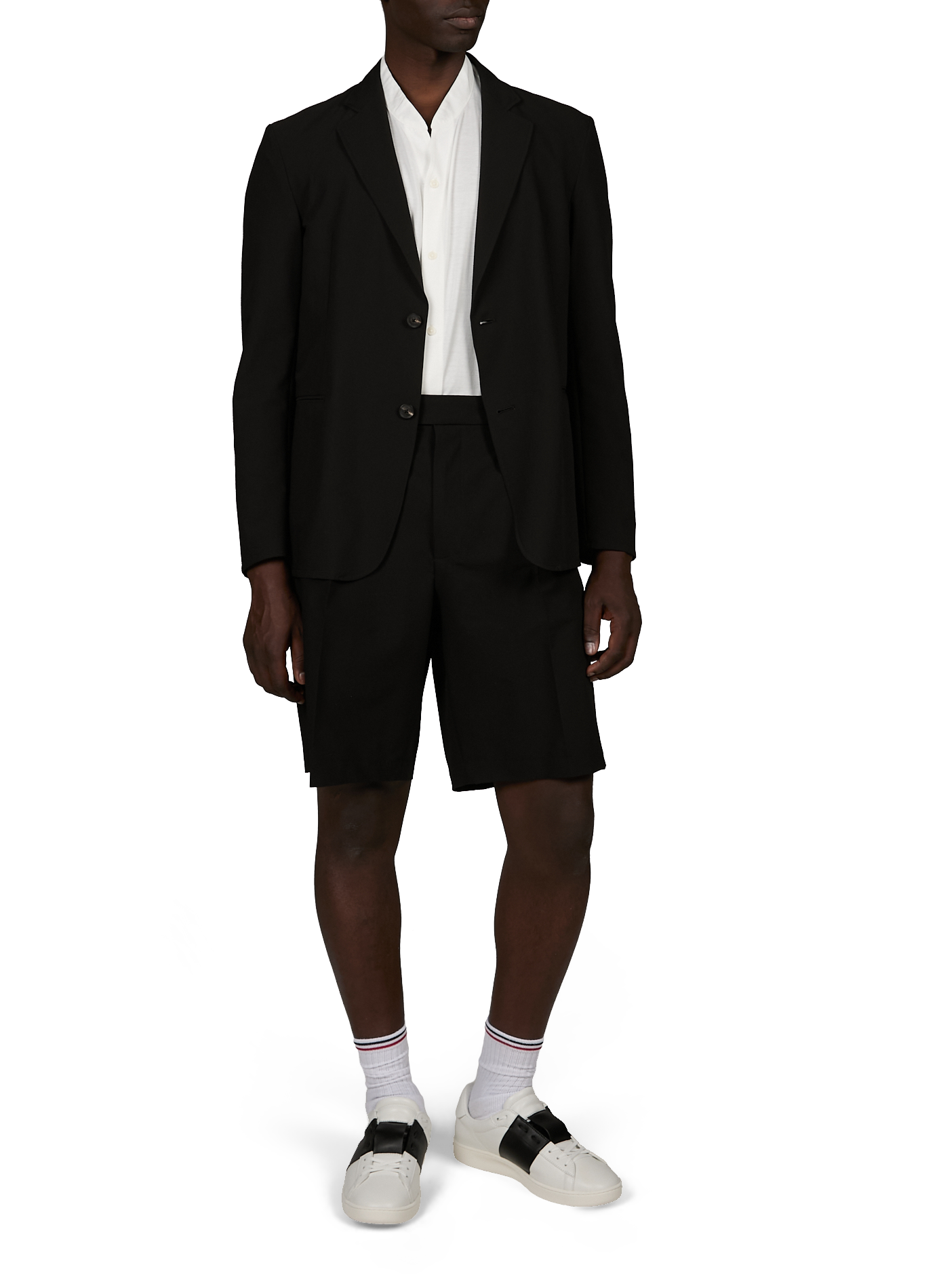 Slim fit jacket EMPORIO ARMANI Black