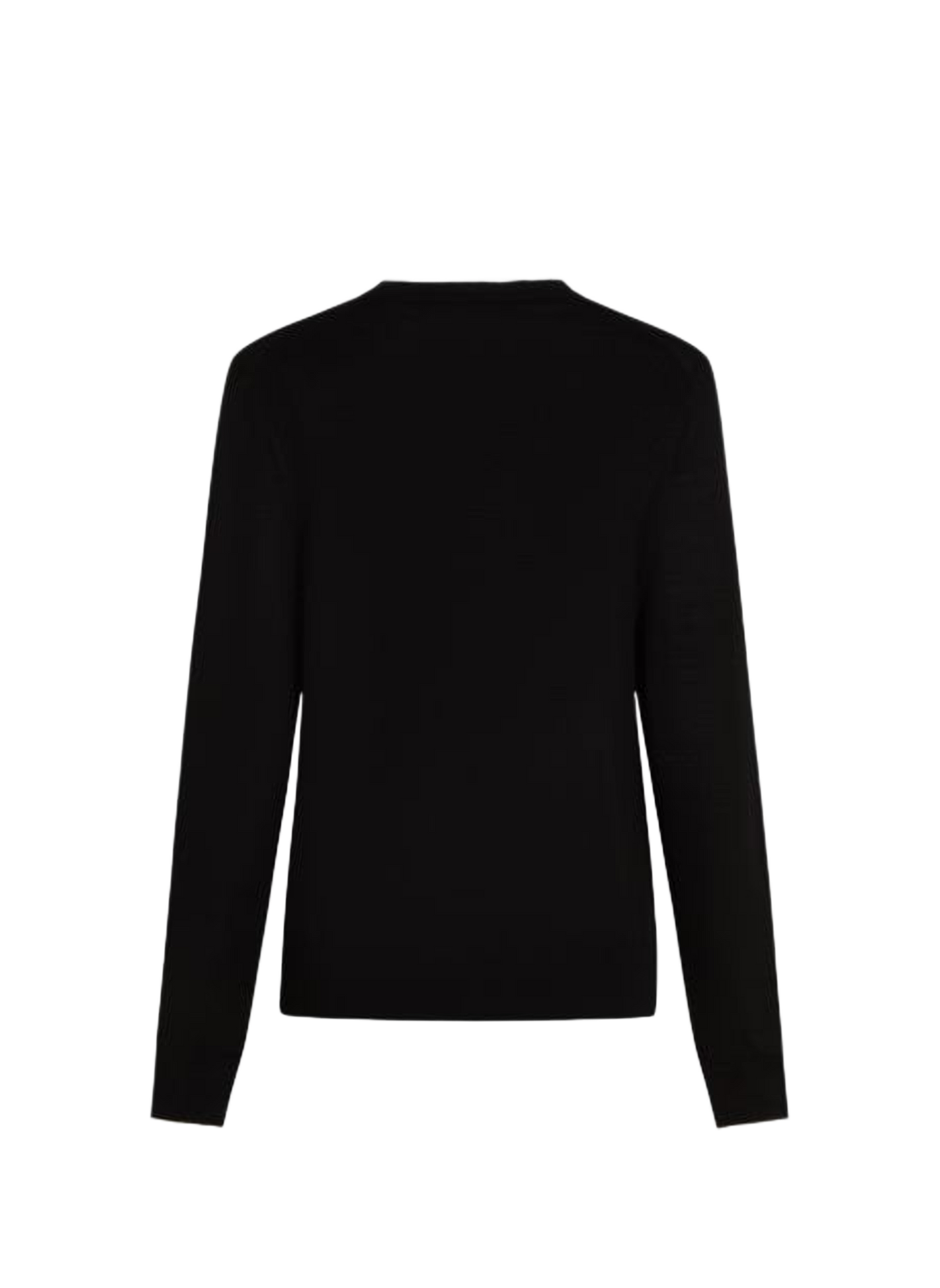 Pull en laine mérinos KARL LAGERFELD Noir