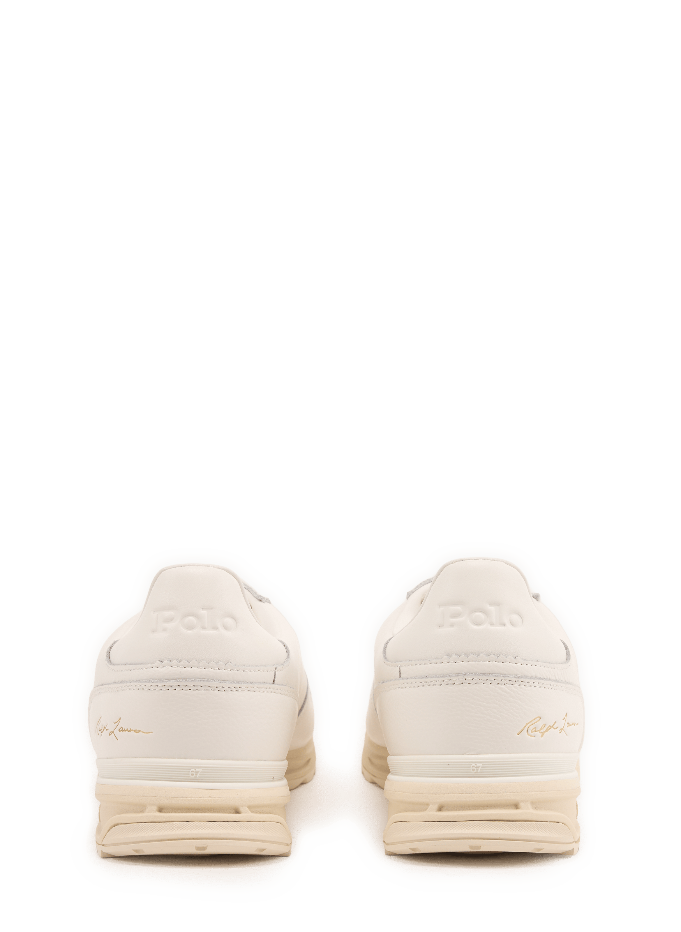 Varick low-top leather sneakers POLO RALPH LAUREN White