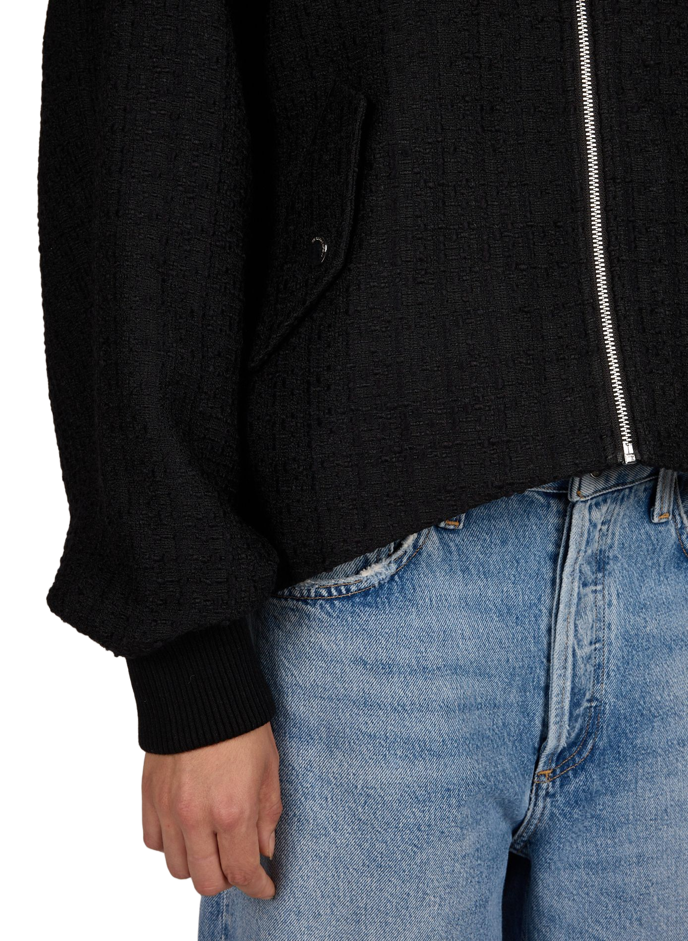 Bomber jacket KARL LAGERFELD Black