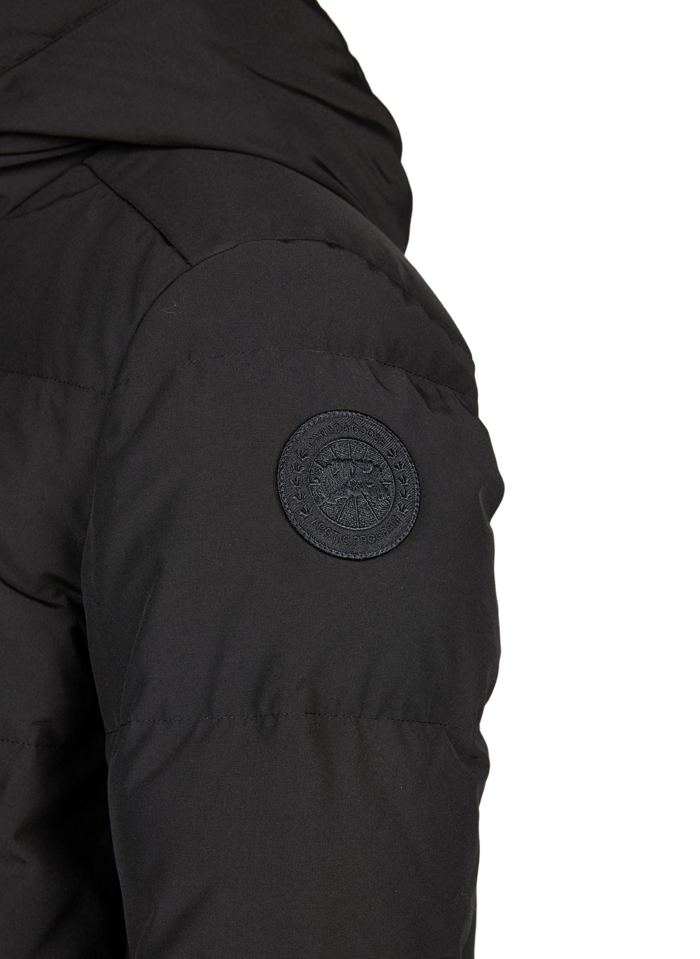 Parka Louise matelassée à capuche CANADA GOOSE Noir