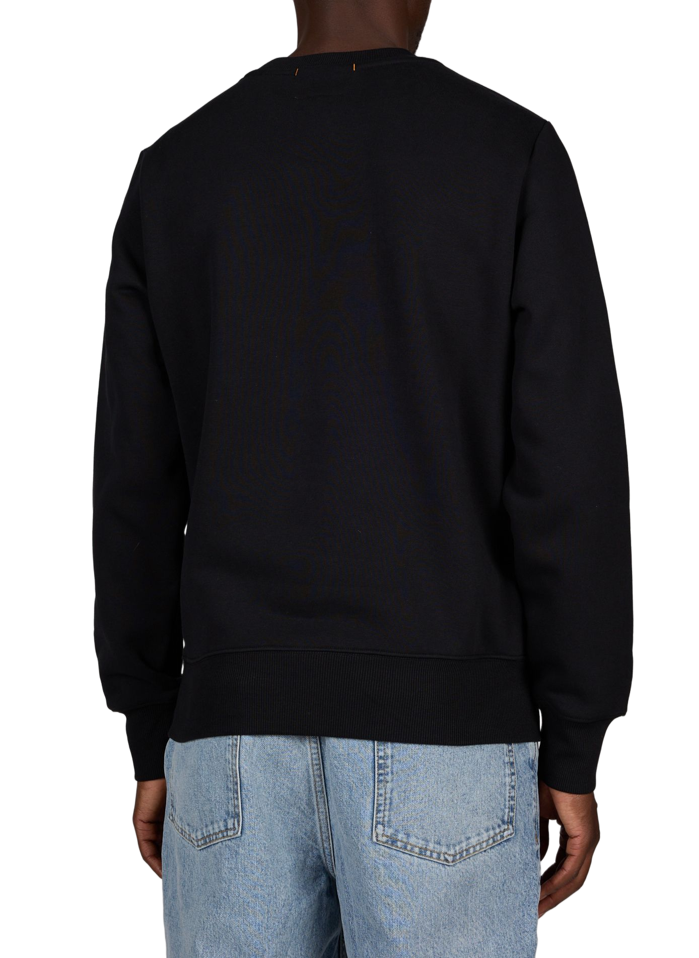 Straight cotton-blend sweatshirt PARAJUMPERS Black