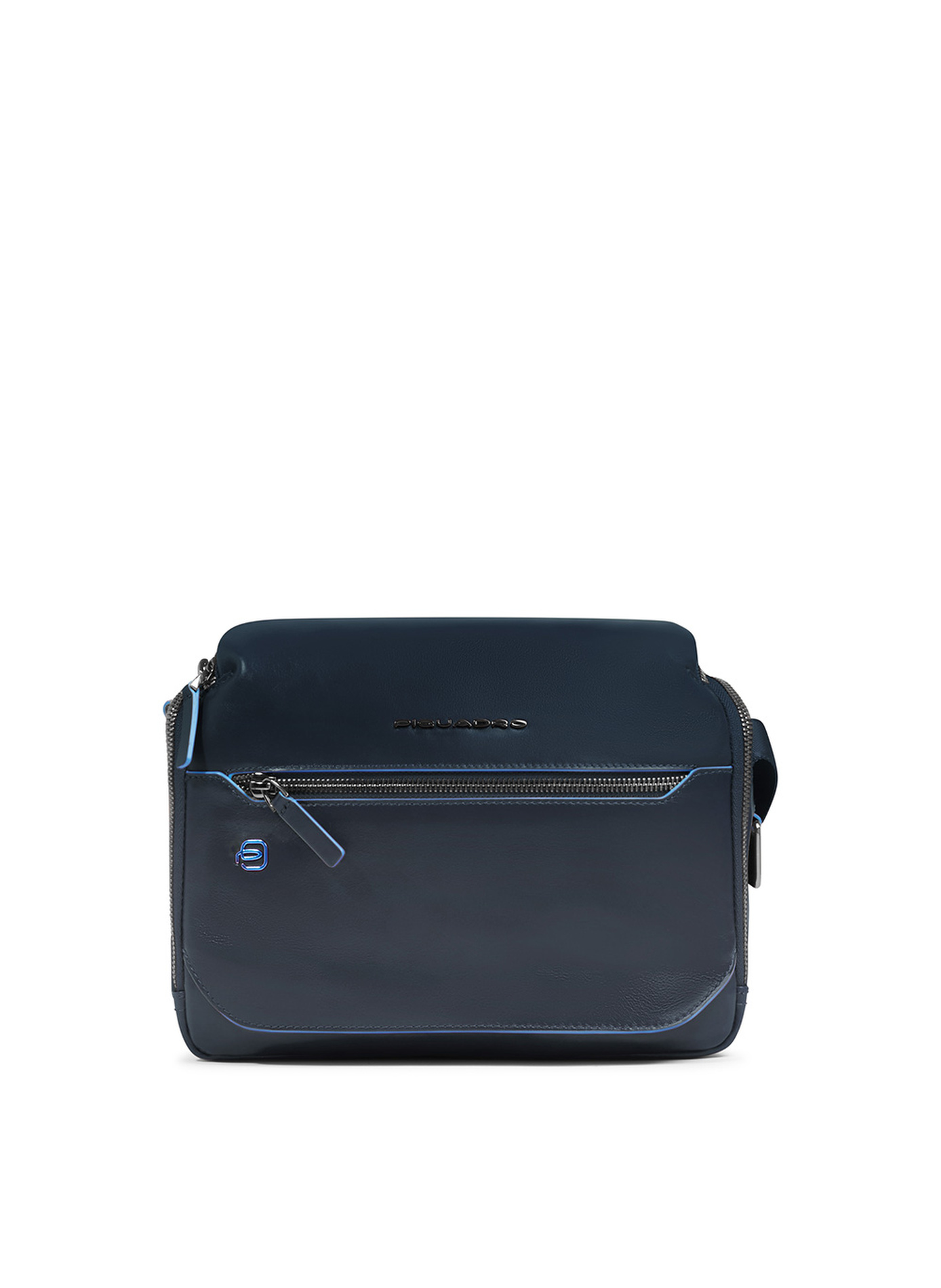 Sac bandoulière homme personnalisable PIQUADRO Bleu