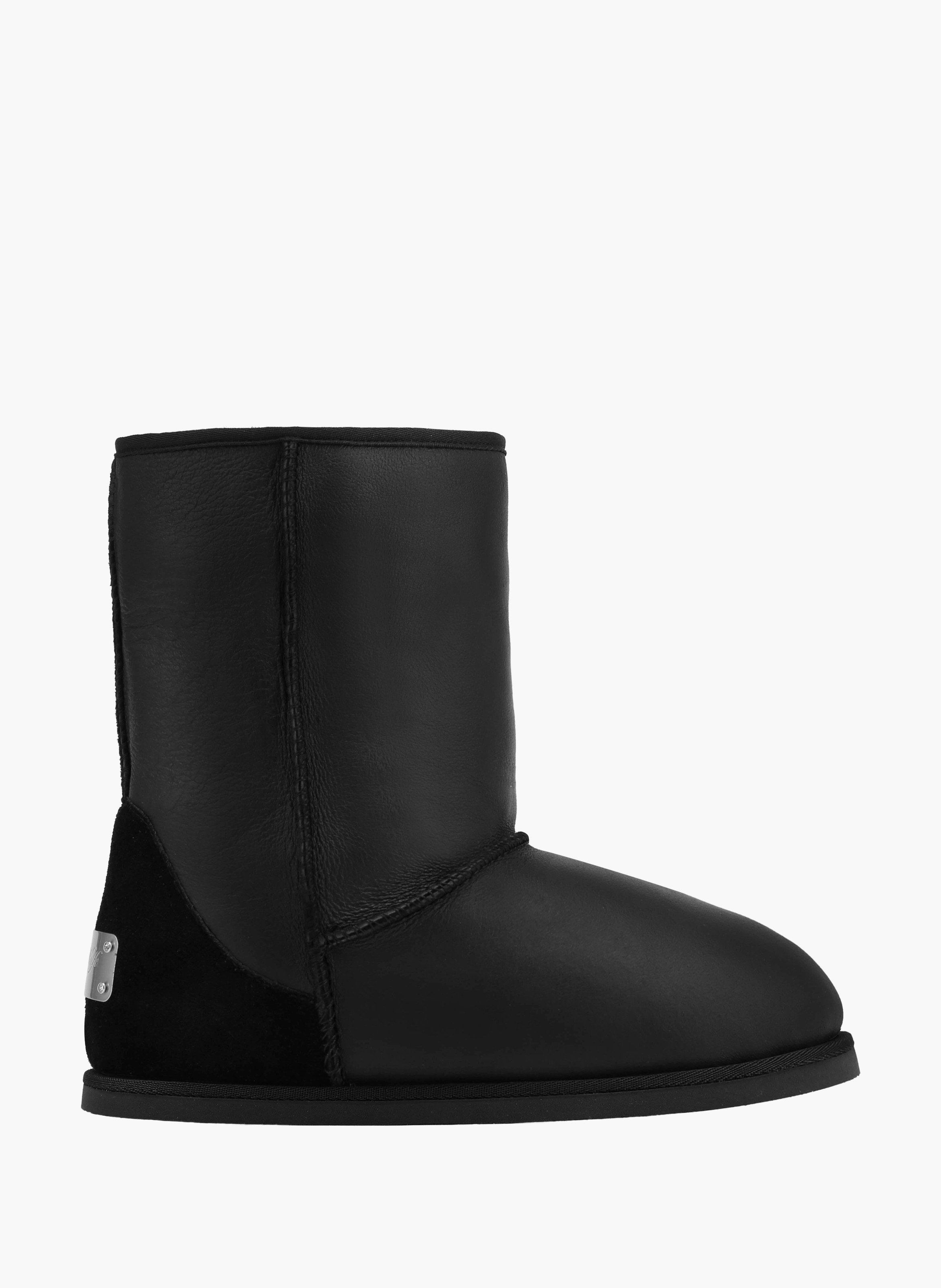 Bottines honour en cuir NAKED WOLFE Noir