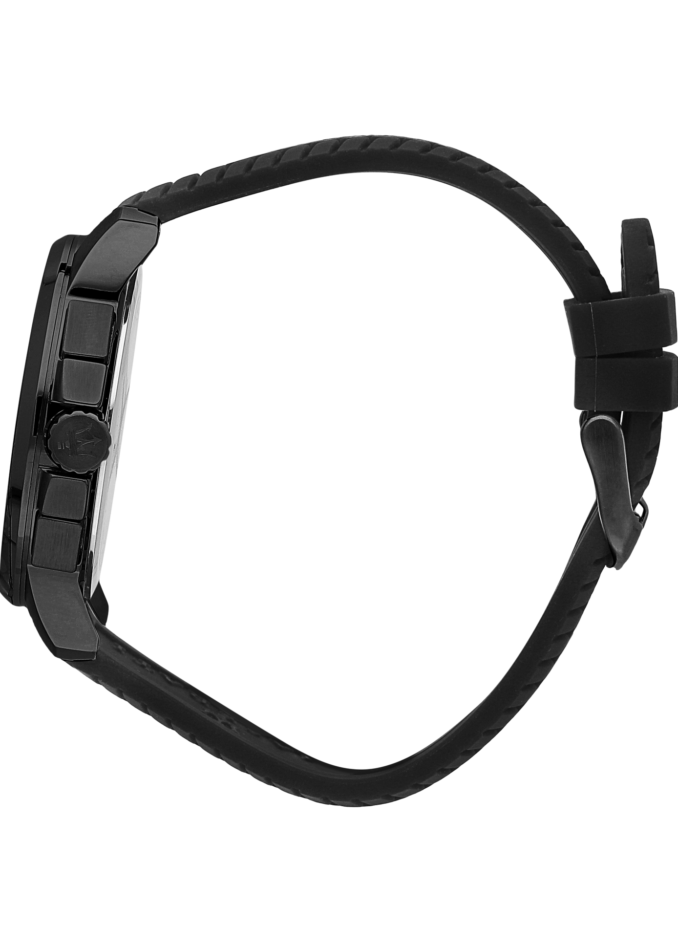 Montre quartz en silicone MASERATI Noir