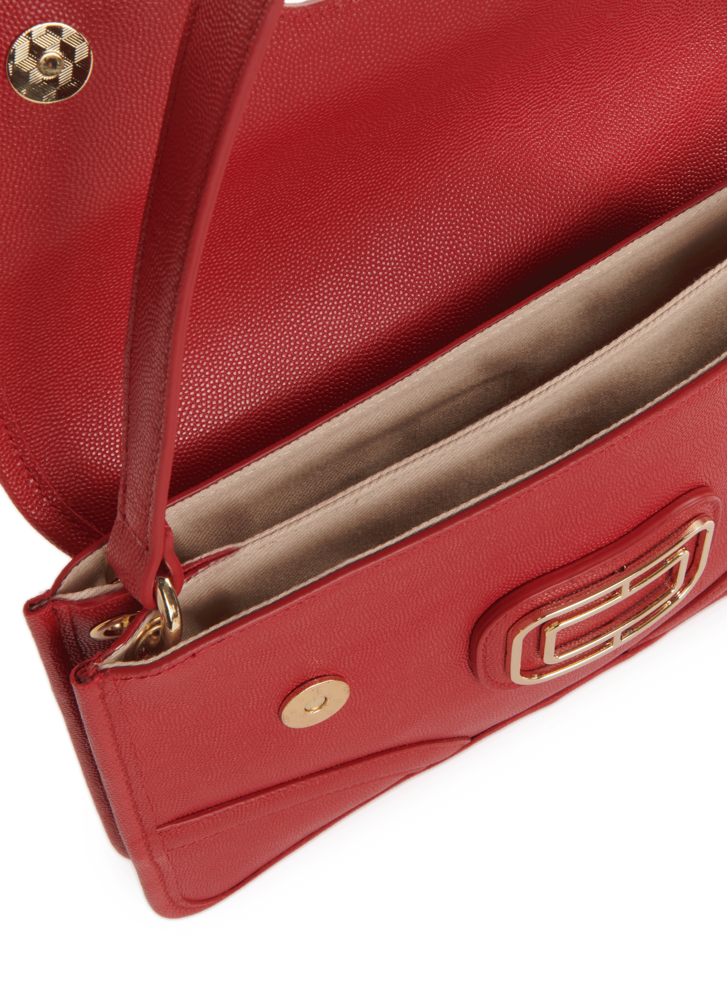 Sac à bandoulière Beth en cuir SAISON 1865 Rouge