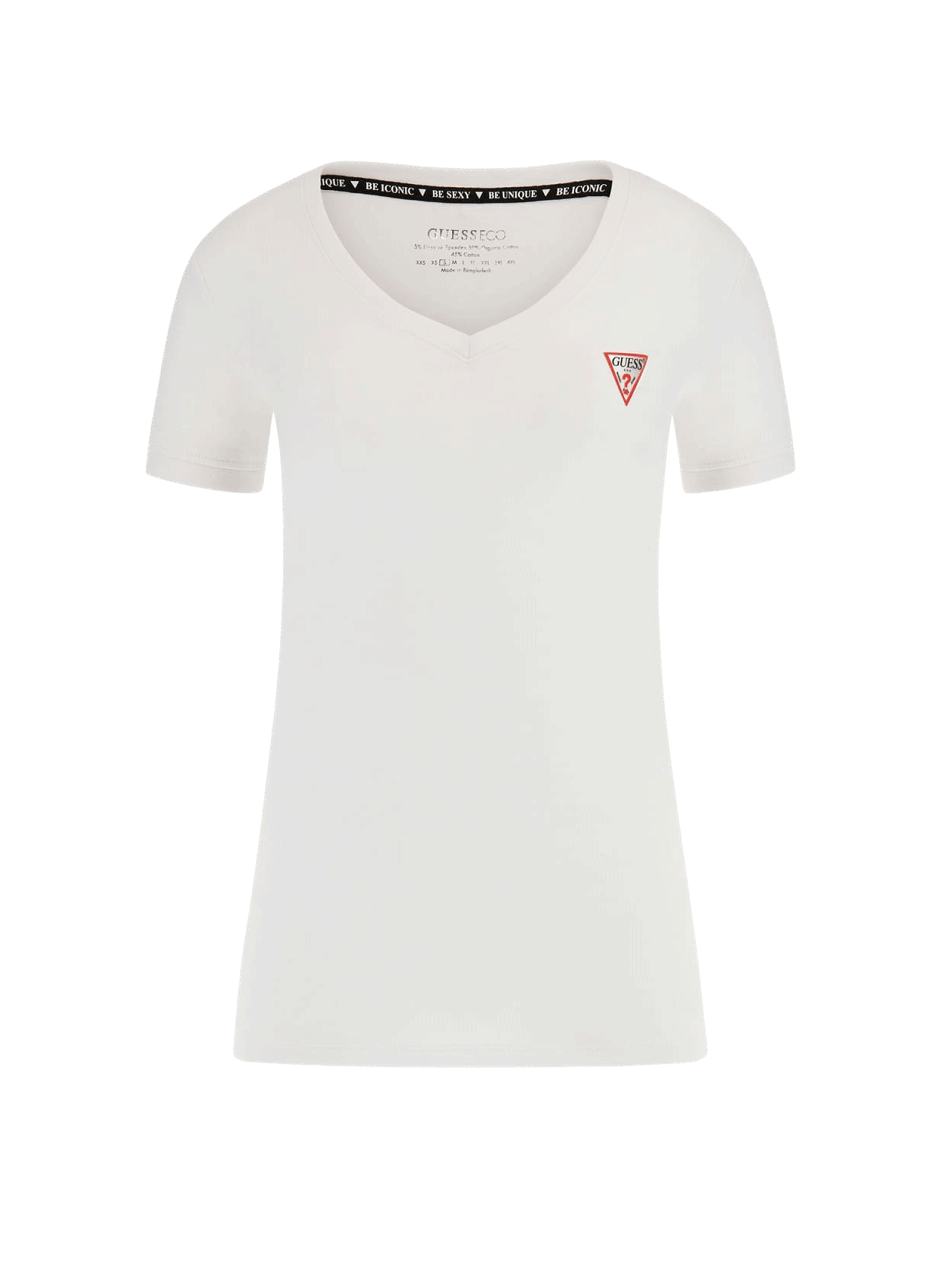 GUESS Cotton T-shirt White