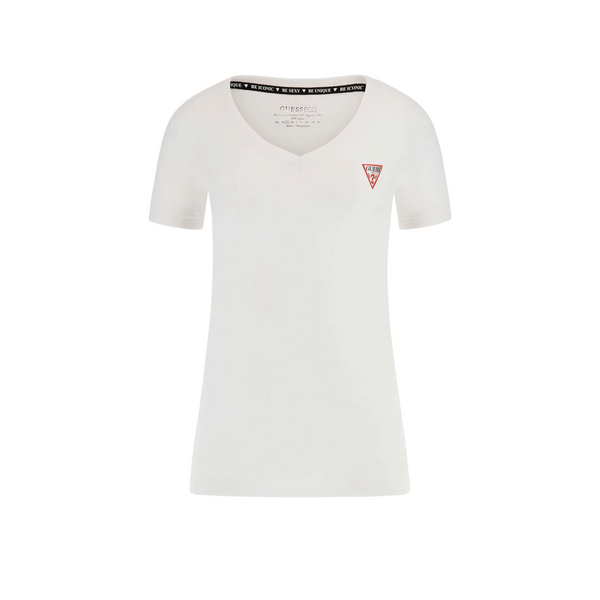 Guess Givenchy Paris 3 Avenue George V T-shirt In Cotton In White