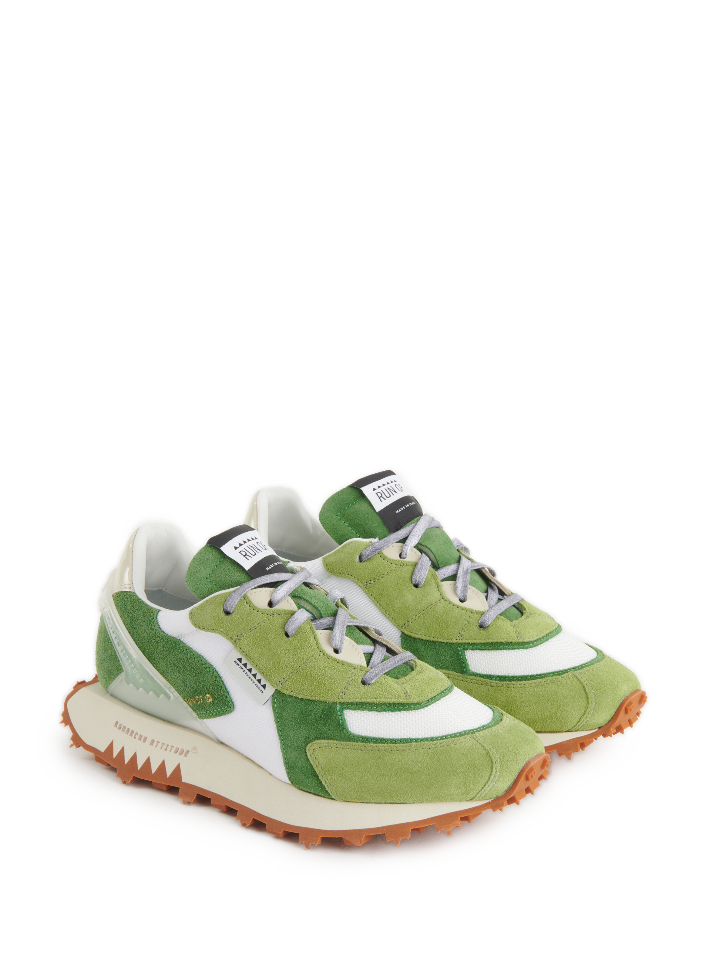 Mango leather sneakers  RUN OF Multicolour