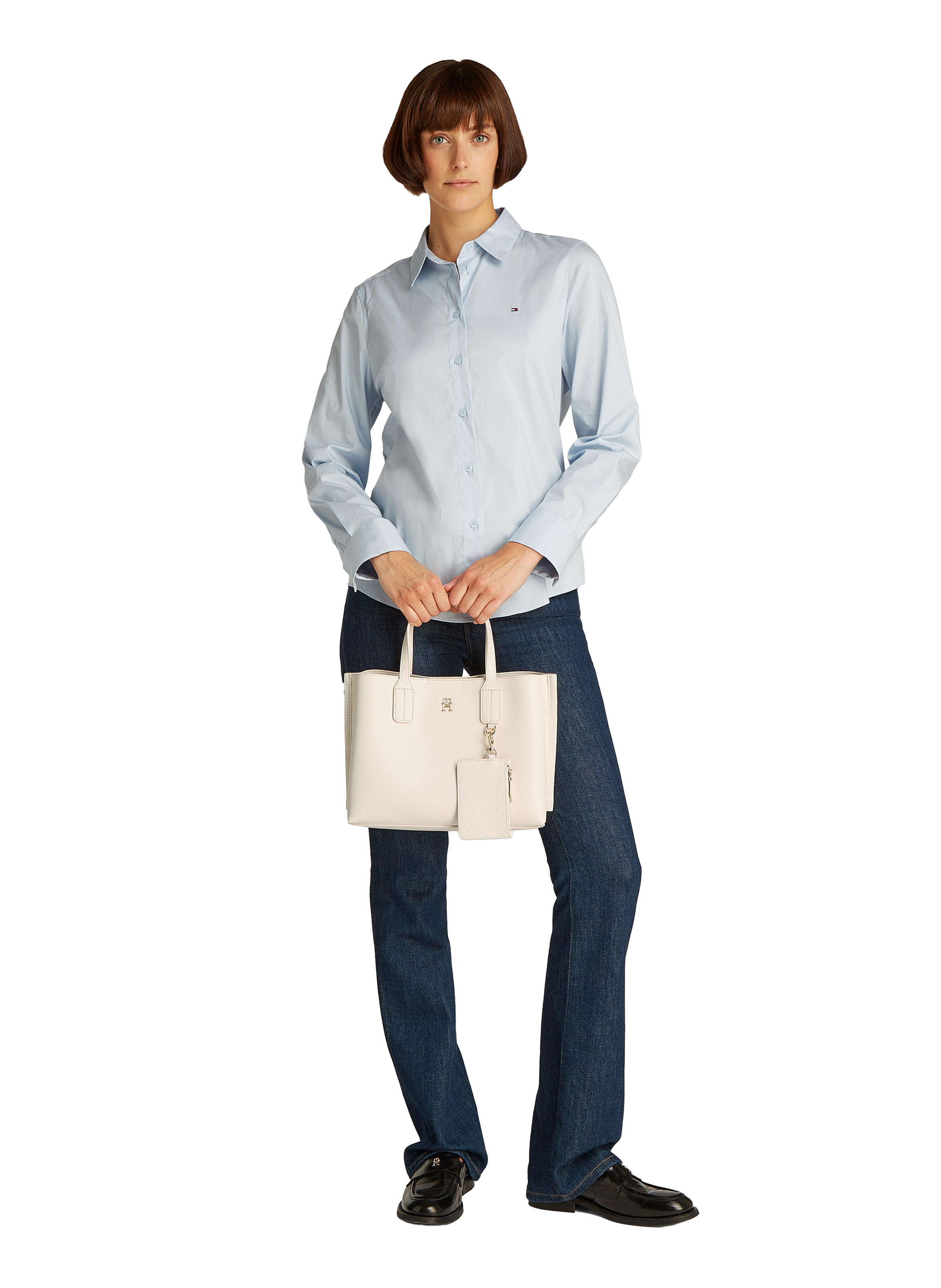 TOMMY HILFIGER Marc handbag Beige