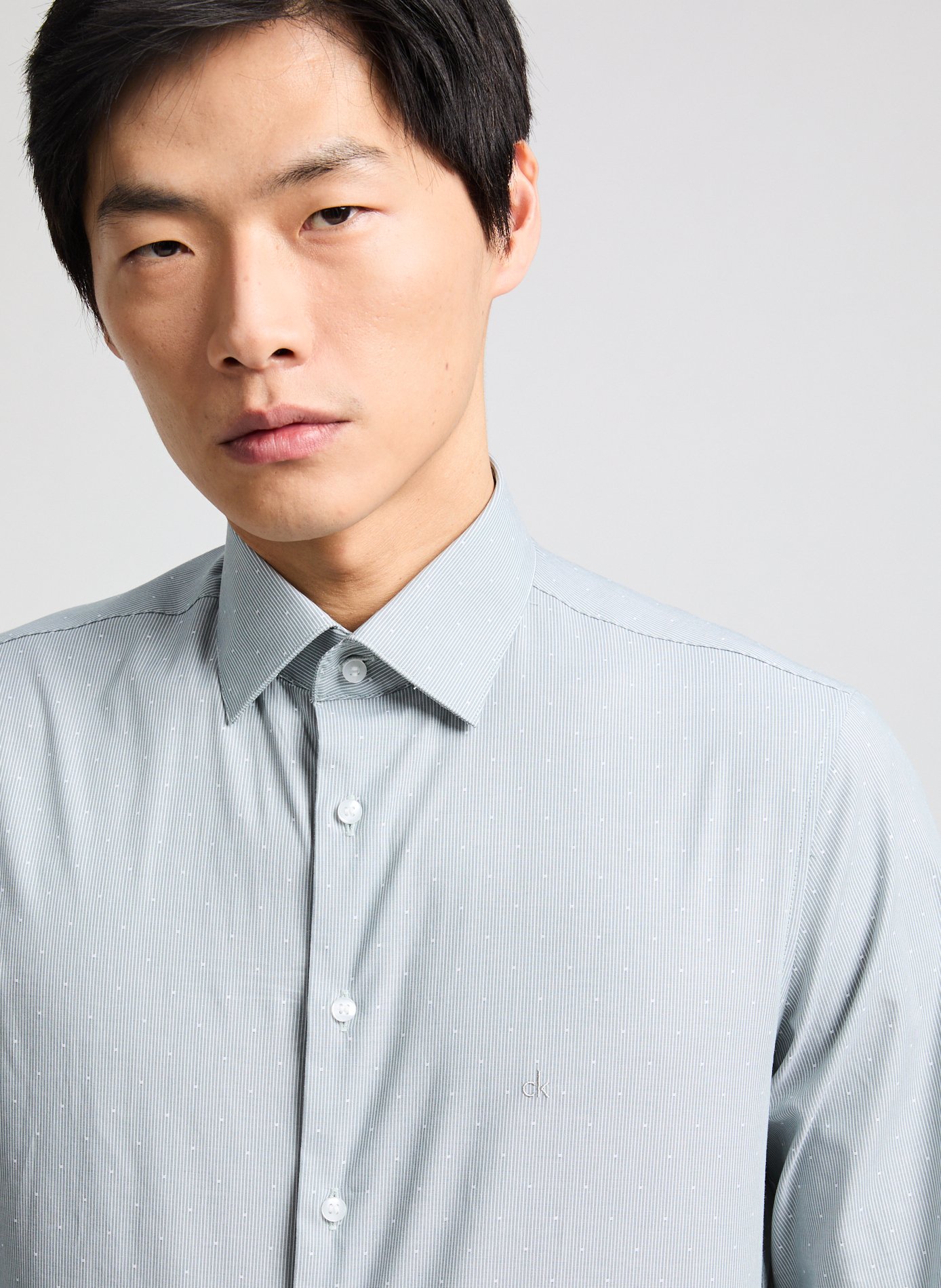 Chemise à pois  CALVIN KLEIN Vert