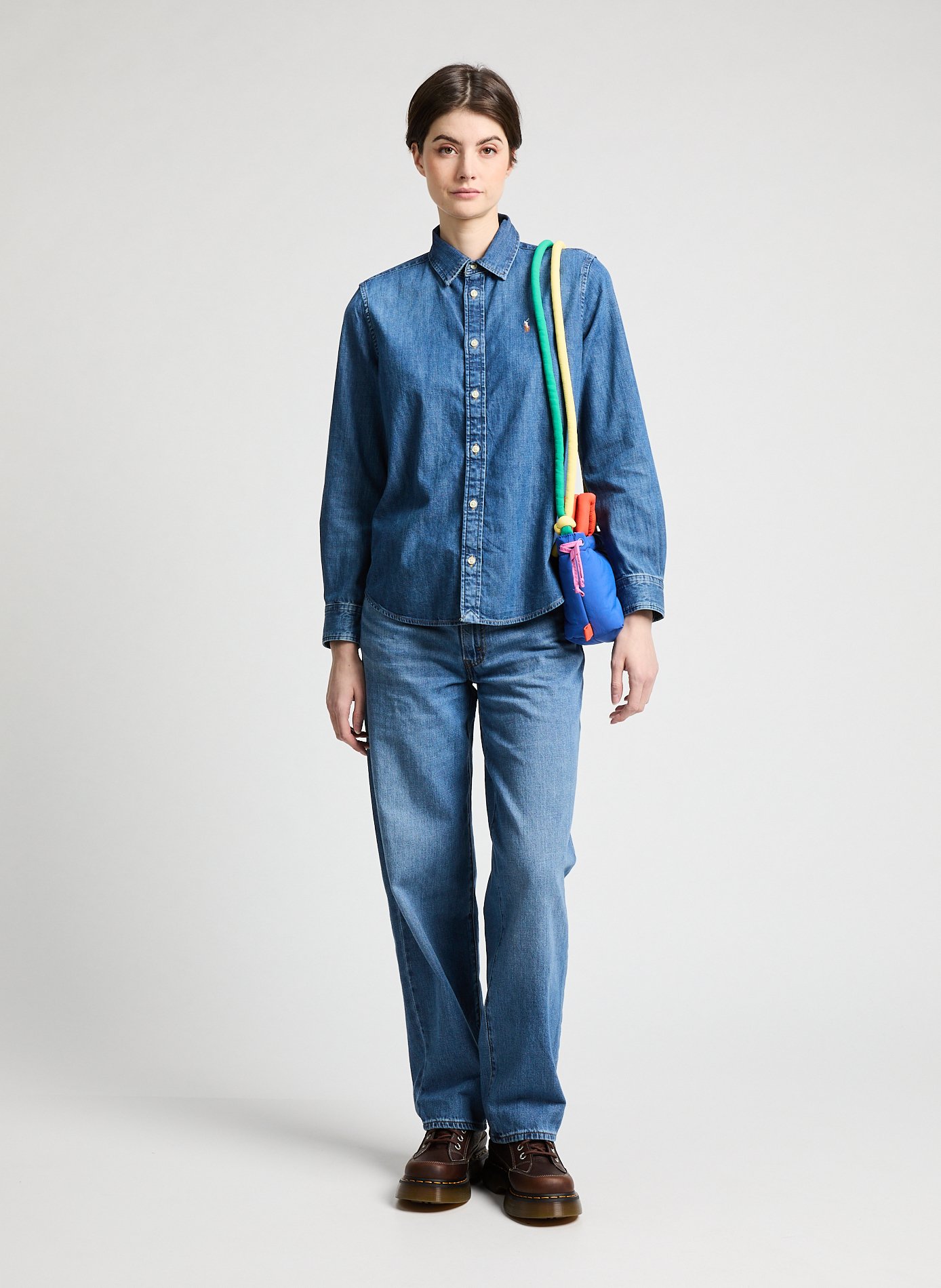 Chemise en jean POLO RALPH LAUREN Bleu