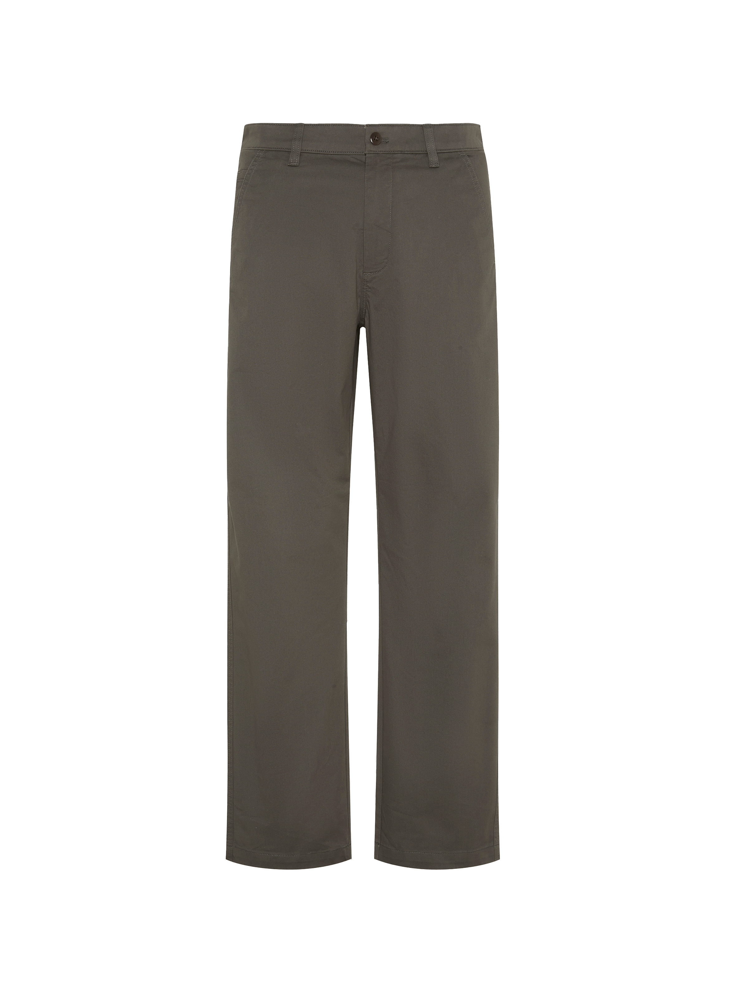 Pantalon chino droit CALVIN KLEIN Kaki