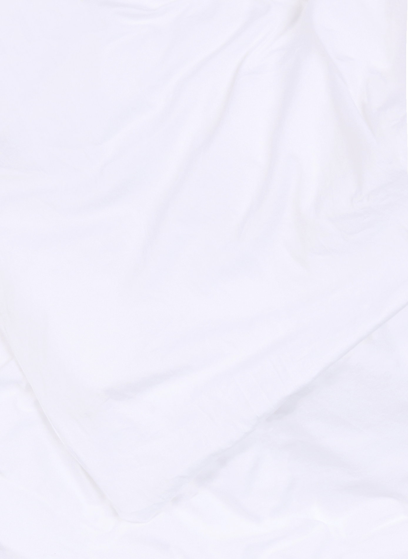 Cotton percale duvet cover AU PRINTEMPS PARIS White