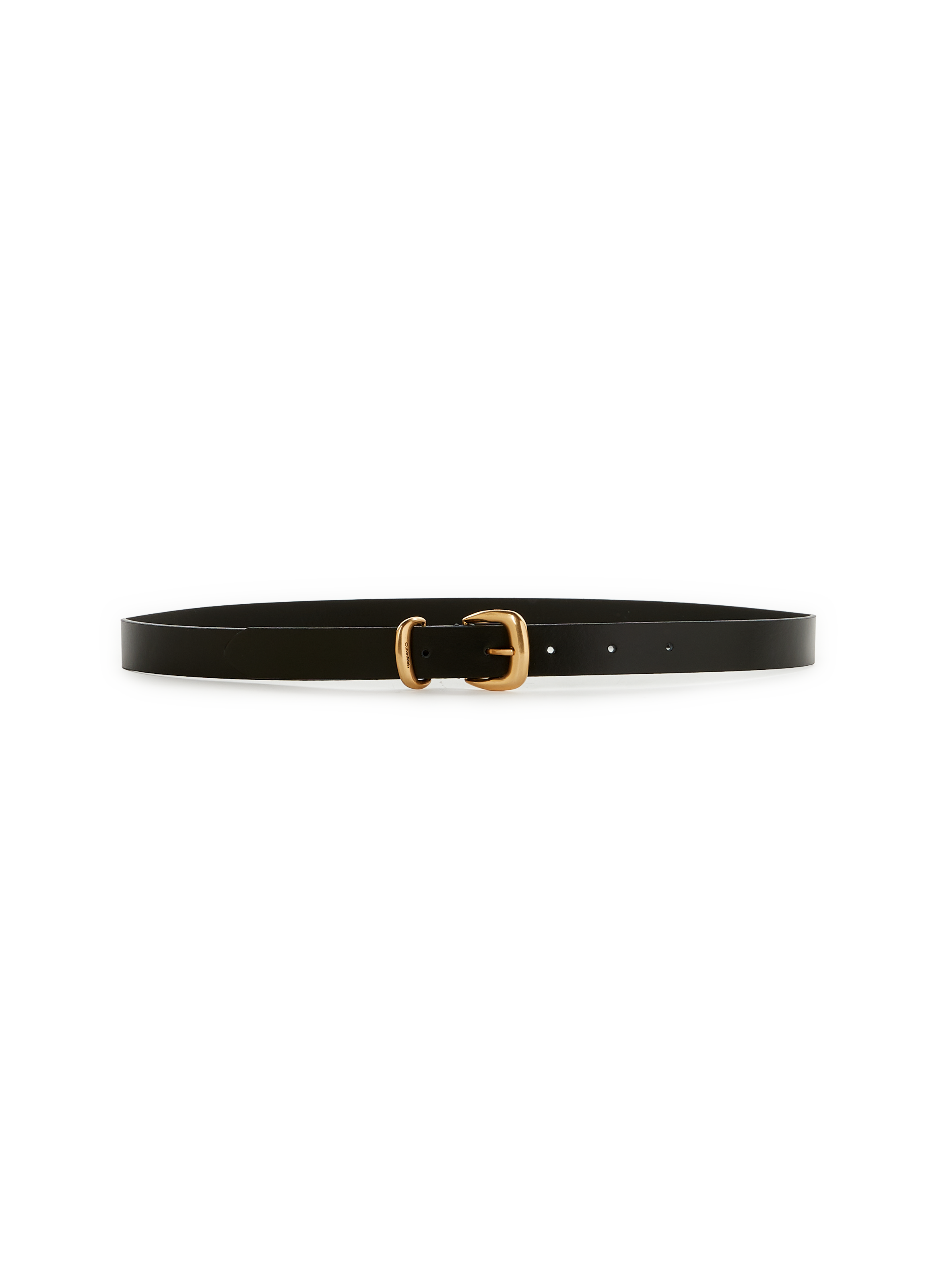 CALVIN KLEIN Ceinture en cuir Noir