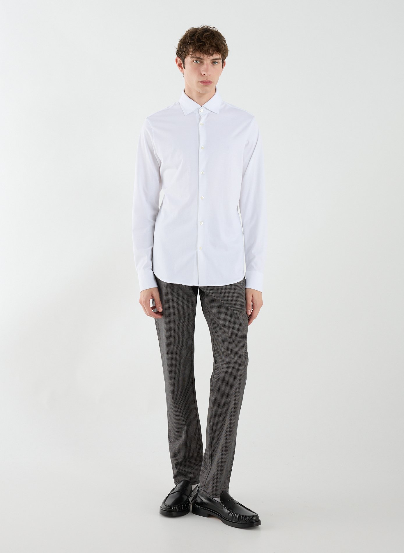 Cotton Trousers ARMANI EXCHANGE Blue