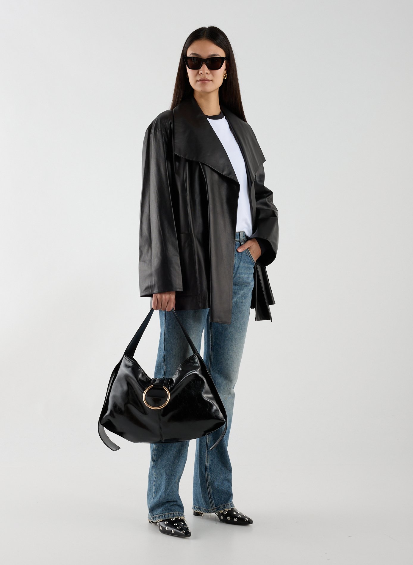 Mica sunglasses SAINT LAURENT Black