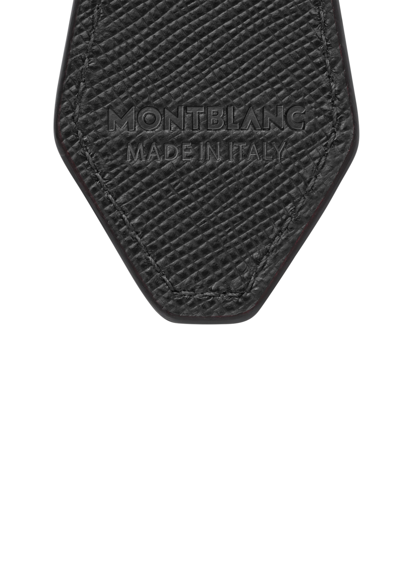 Leather keyring MONTBLANC Black