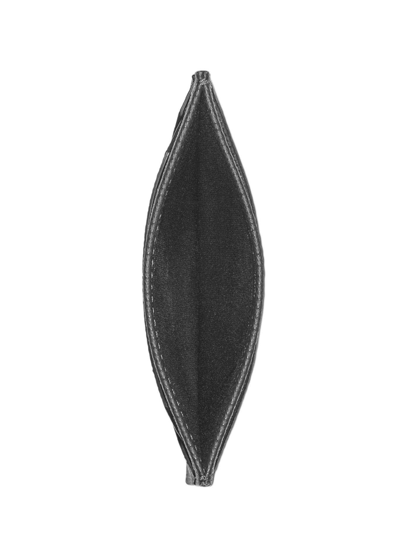 Textured leather card holder MONTBLANC Black