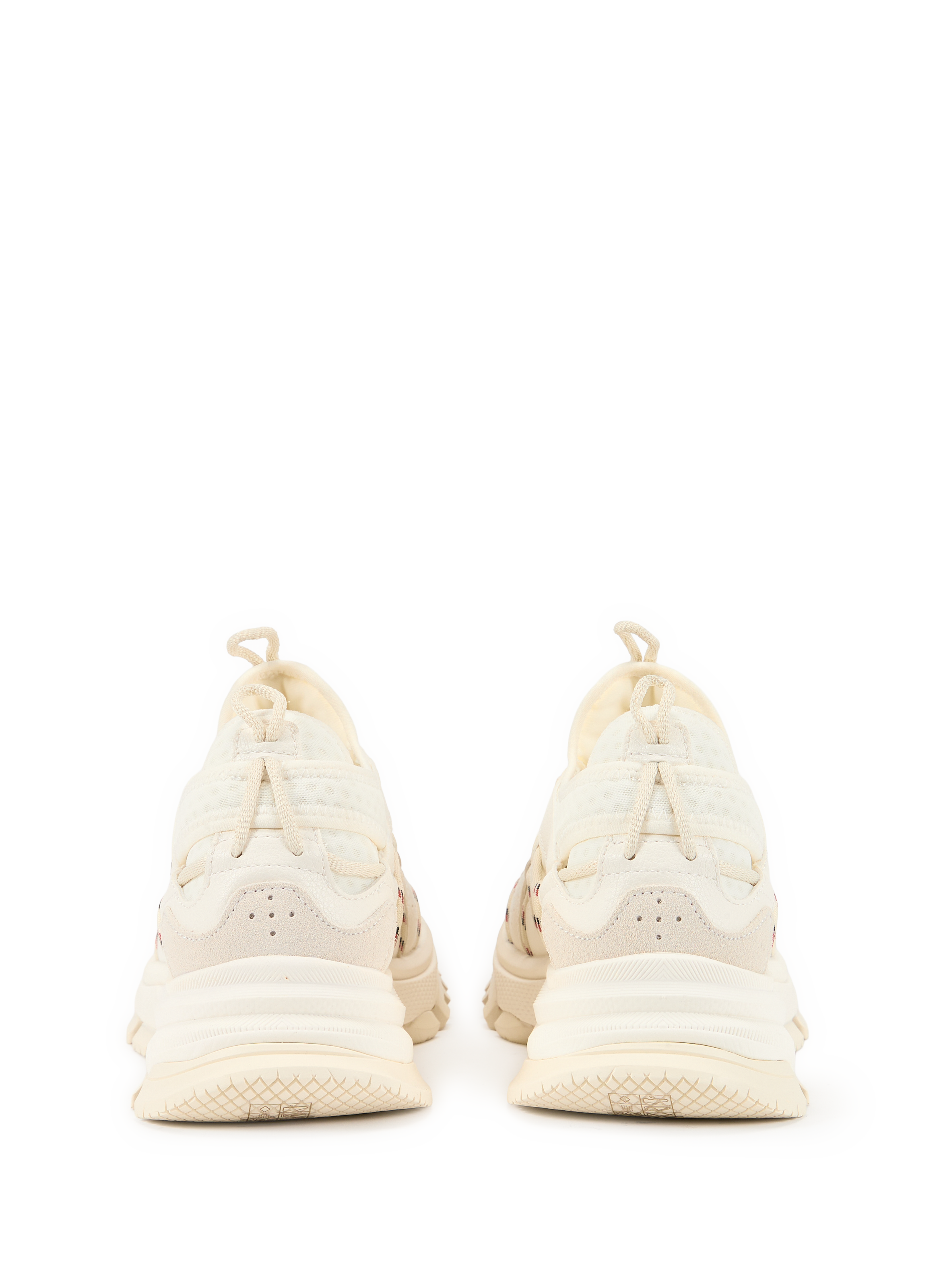 Baskets basses en tissu ARMANI EXCHANGE Blanc