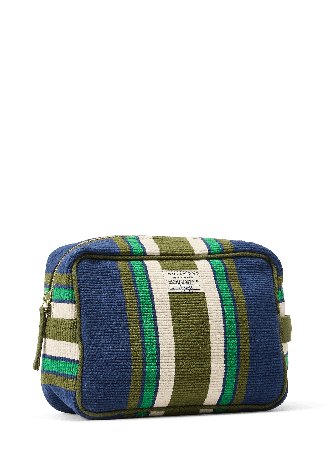 Trousse Bari Amazon en coton MOISMONT Bleu