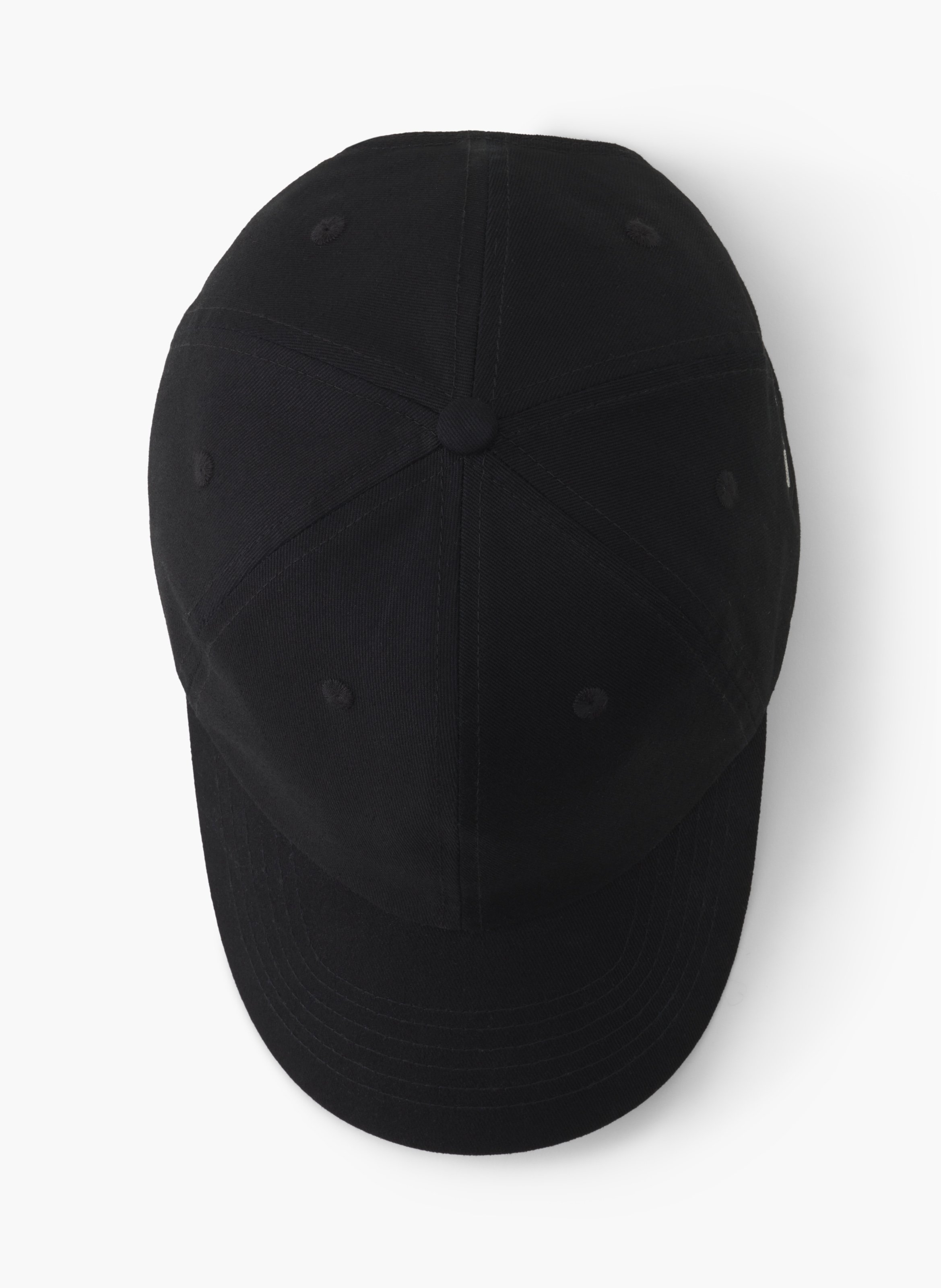 Casquette signature lanvin en coton LANVIN Noir