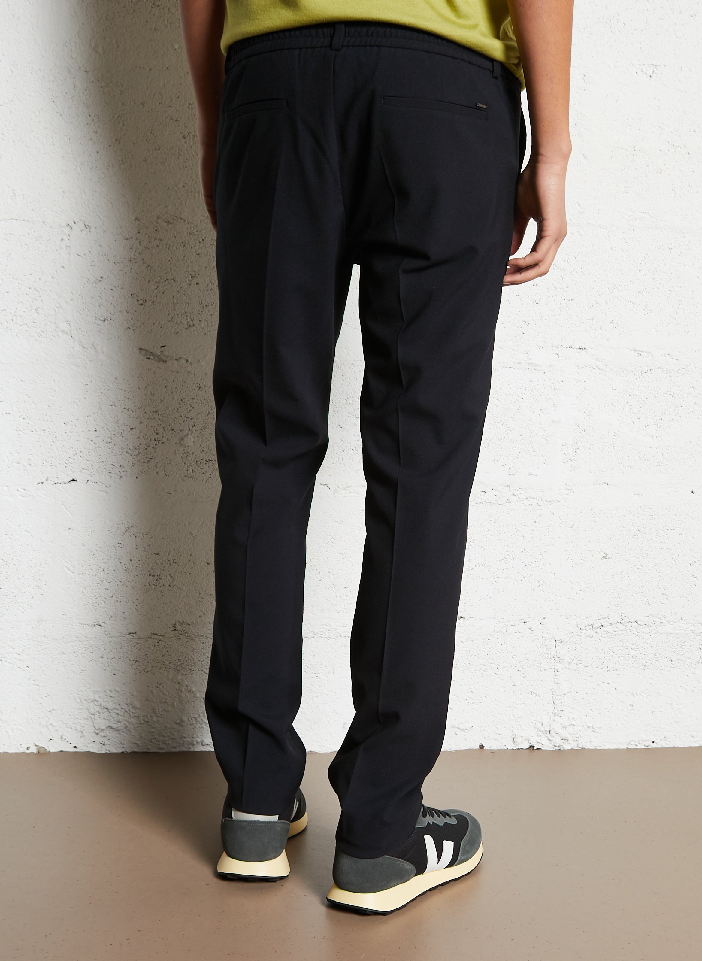 Pantalon droit IKKS Bleu