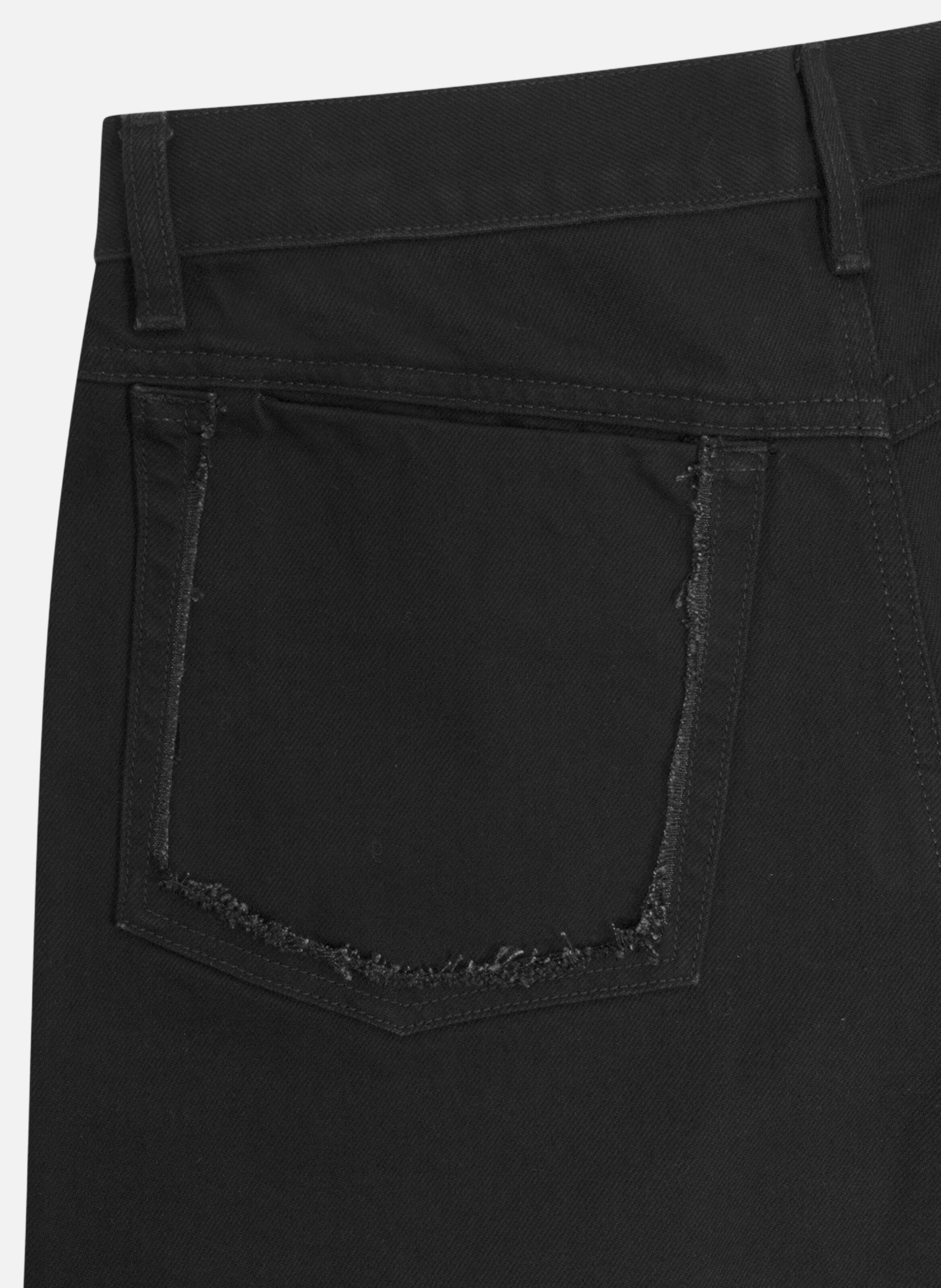 Short en jean fence HELIOT EMIL Noir