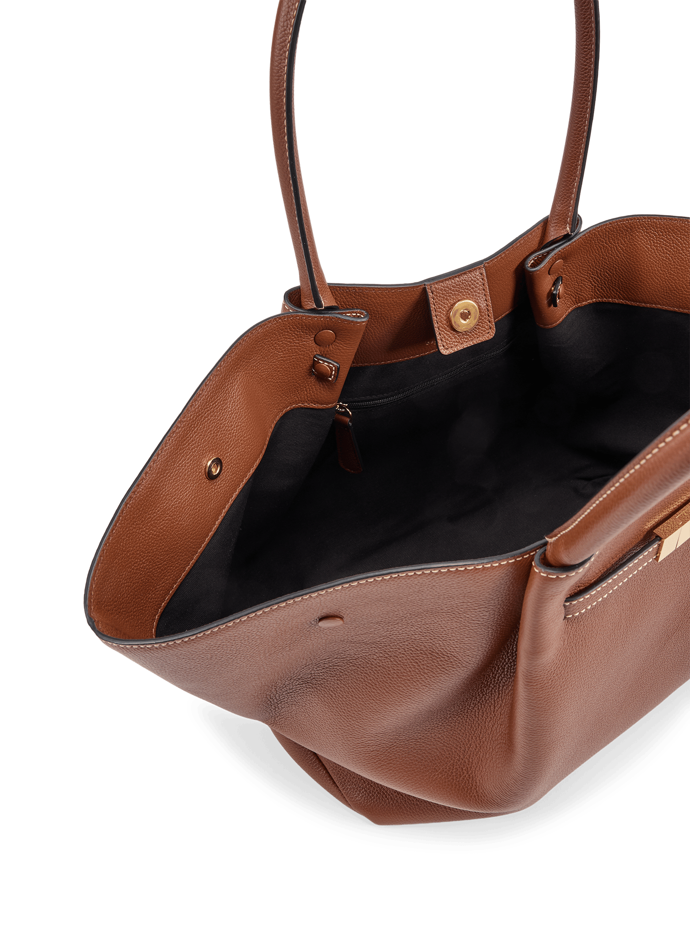 Lederhandtasche DEMELLIER LONDON Braun