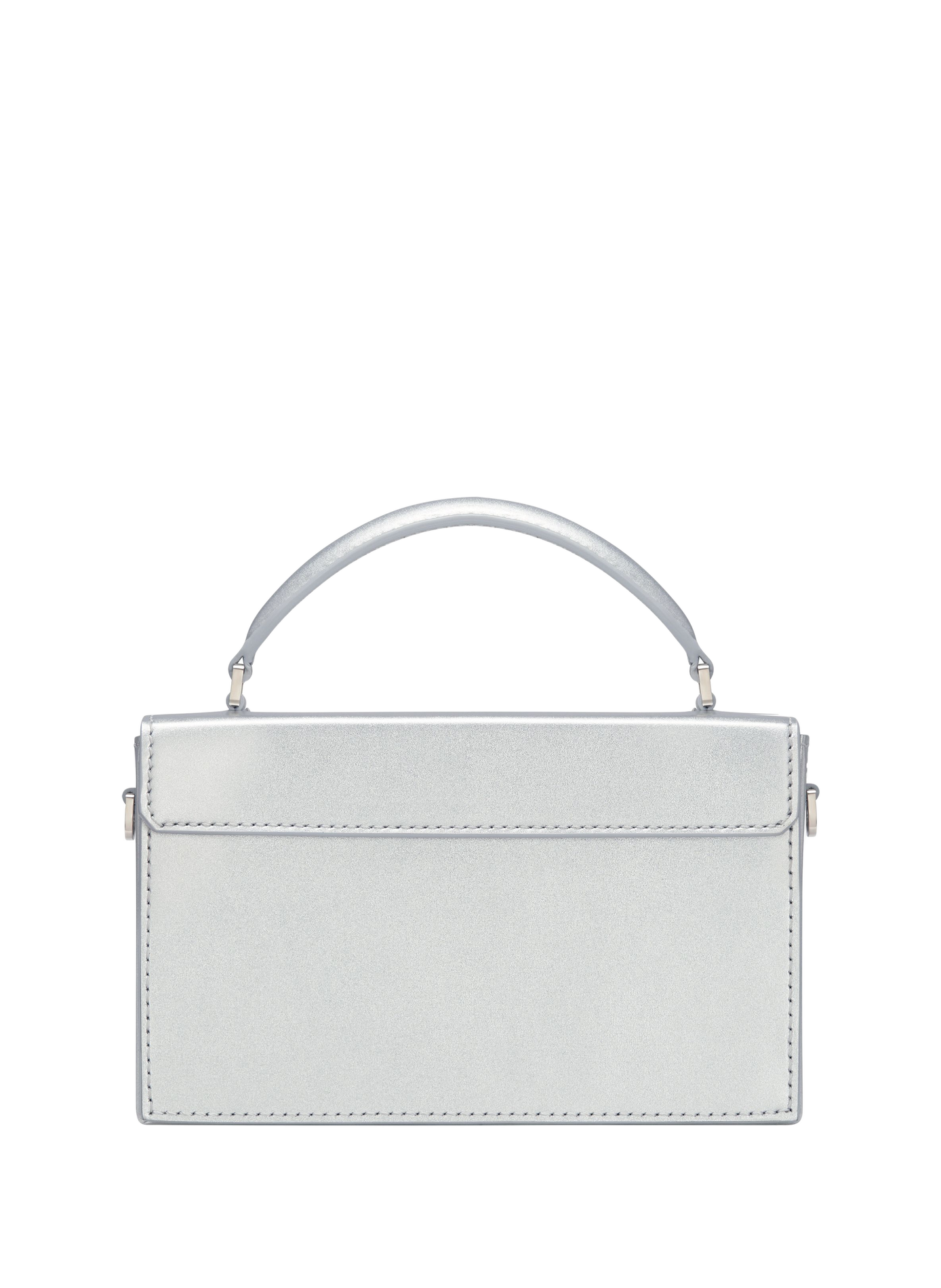 Umhängetasche Apex Nano Trunk aus Leder S.T. DUPONT Silber