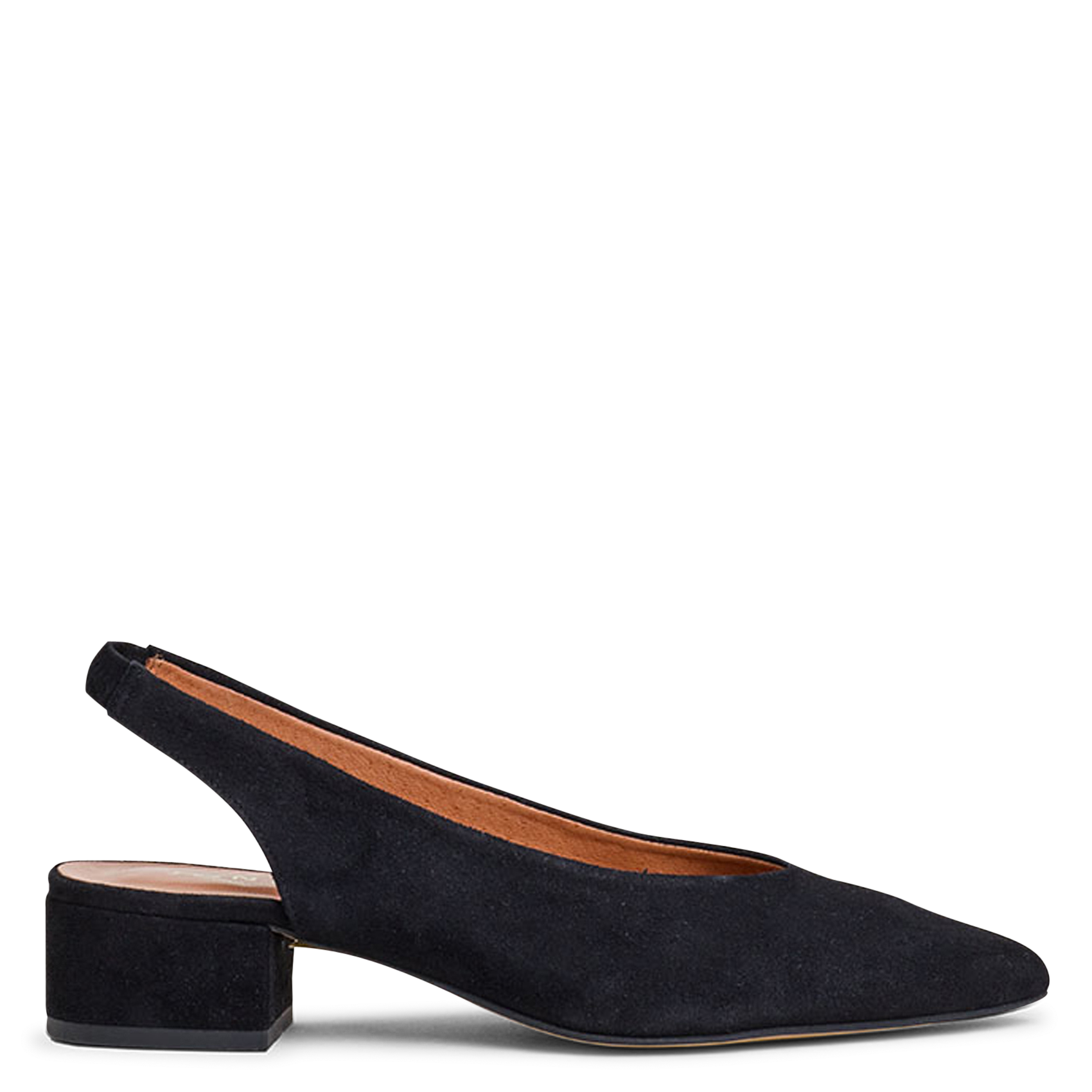 Ballerines en cuir velours vince JONAK Noir