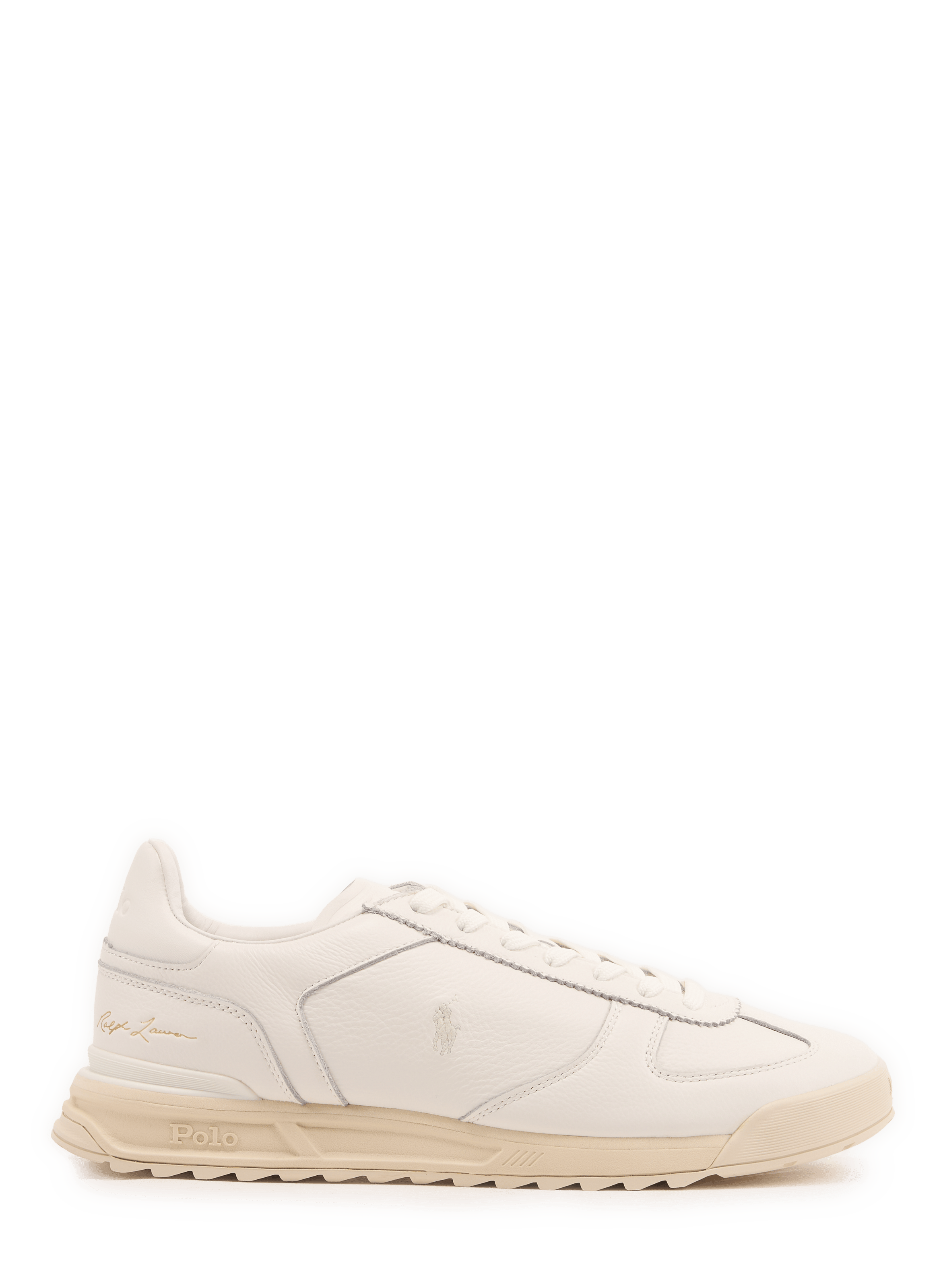 Varick low-top leather sneakers POLO RALPH LAUREN White
