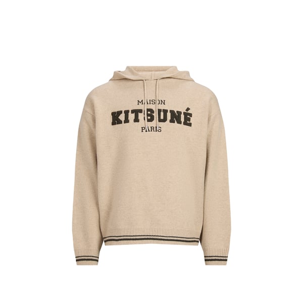 Pull oversize à capuche en laine Pull oversize à capuche en laine